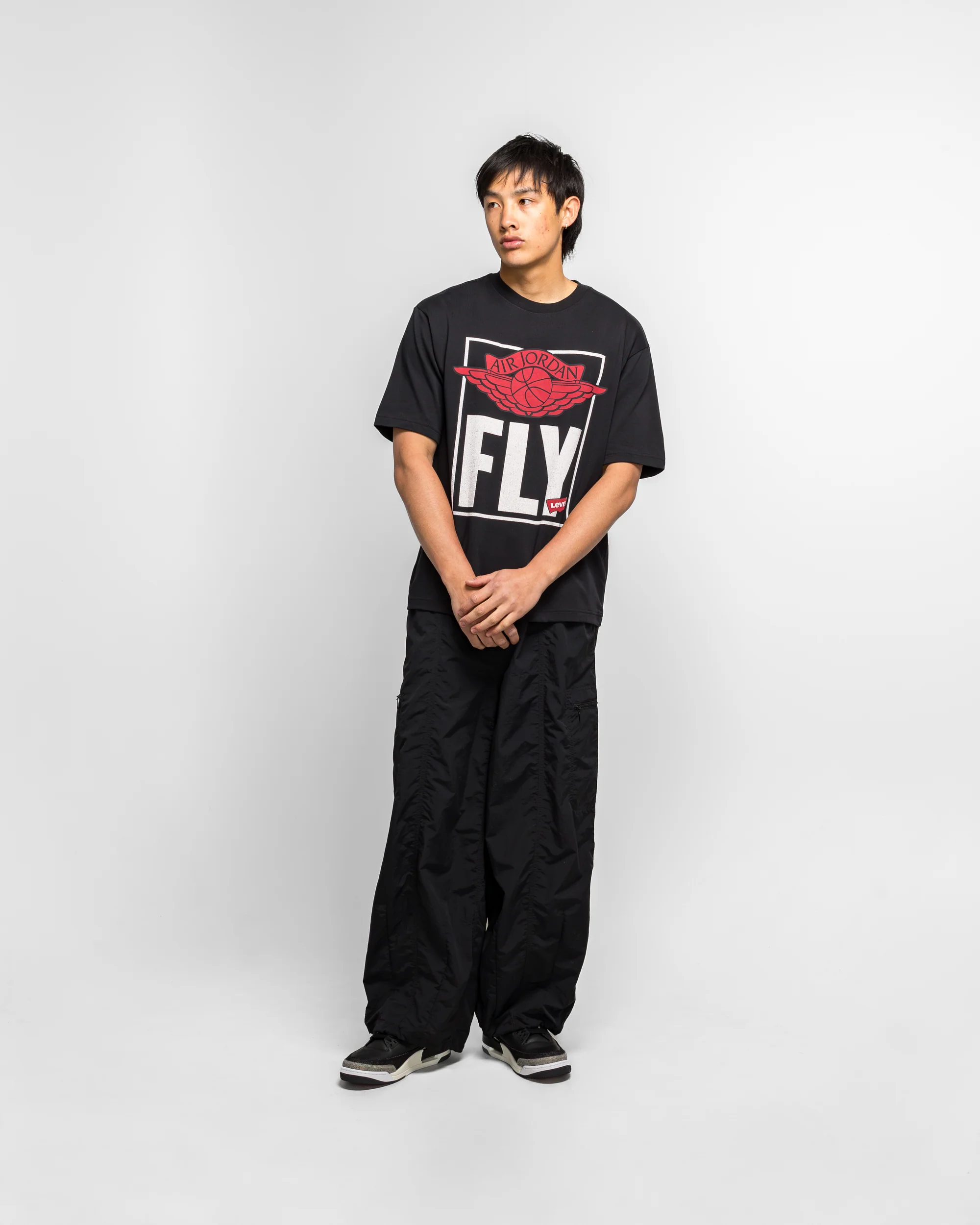 SS Tee x Levis - Black - Image 5