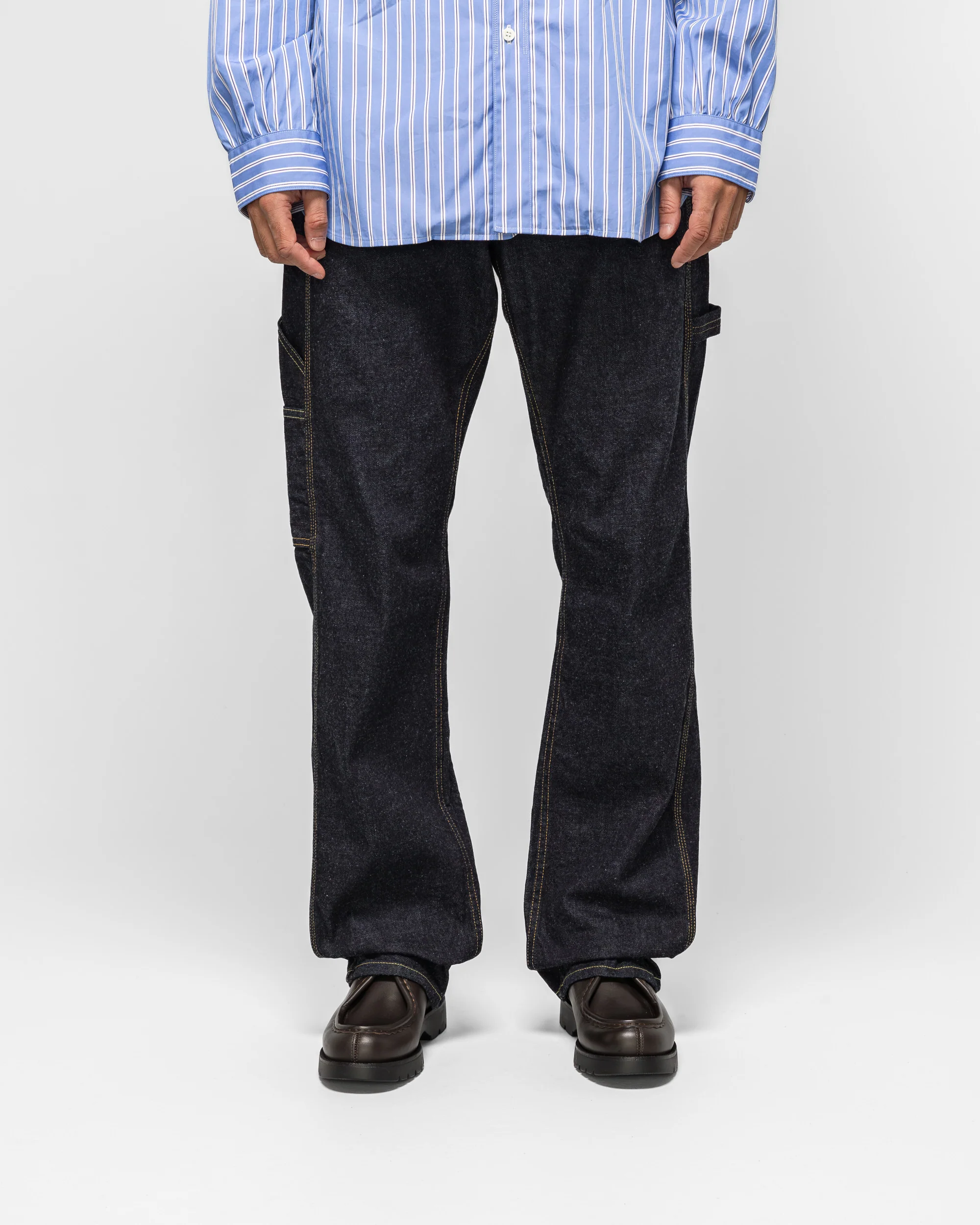 Cotton Canvas Workwear Trousers x Levi's - Indigo - Image 2