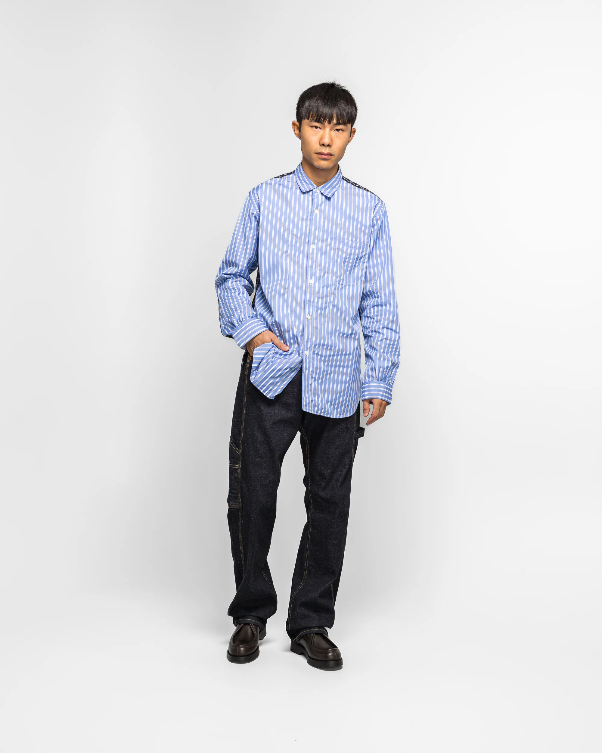 Cotton Canvas Workwear Trousers x Levi's - Indigo - Image 6