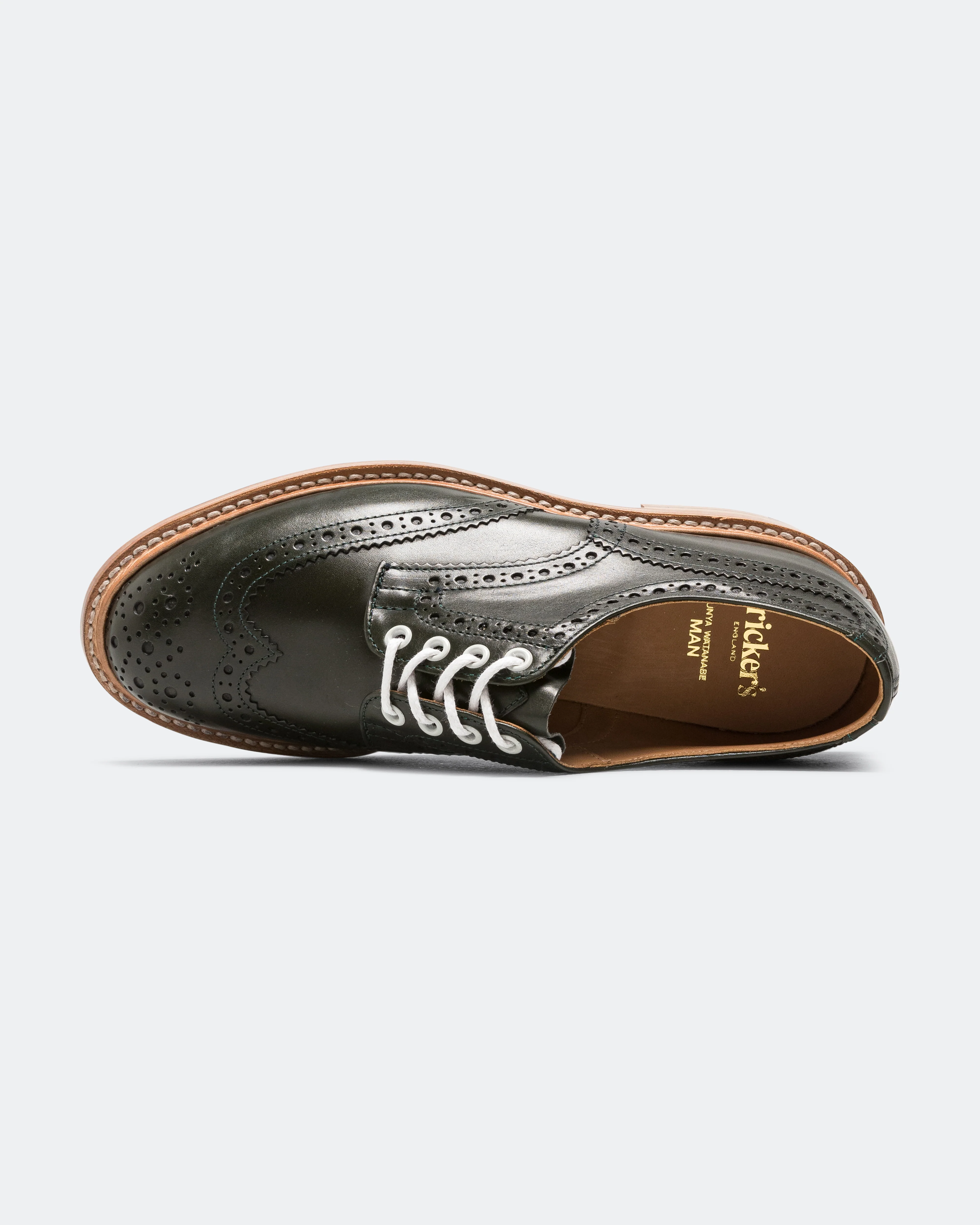 Trickers Shoes Calf Derby Brogues x Junya Watanabe Man - Green - Image 4