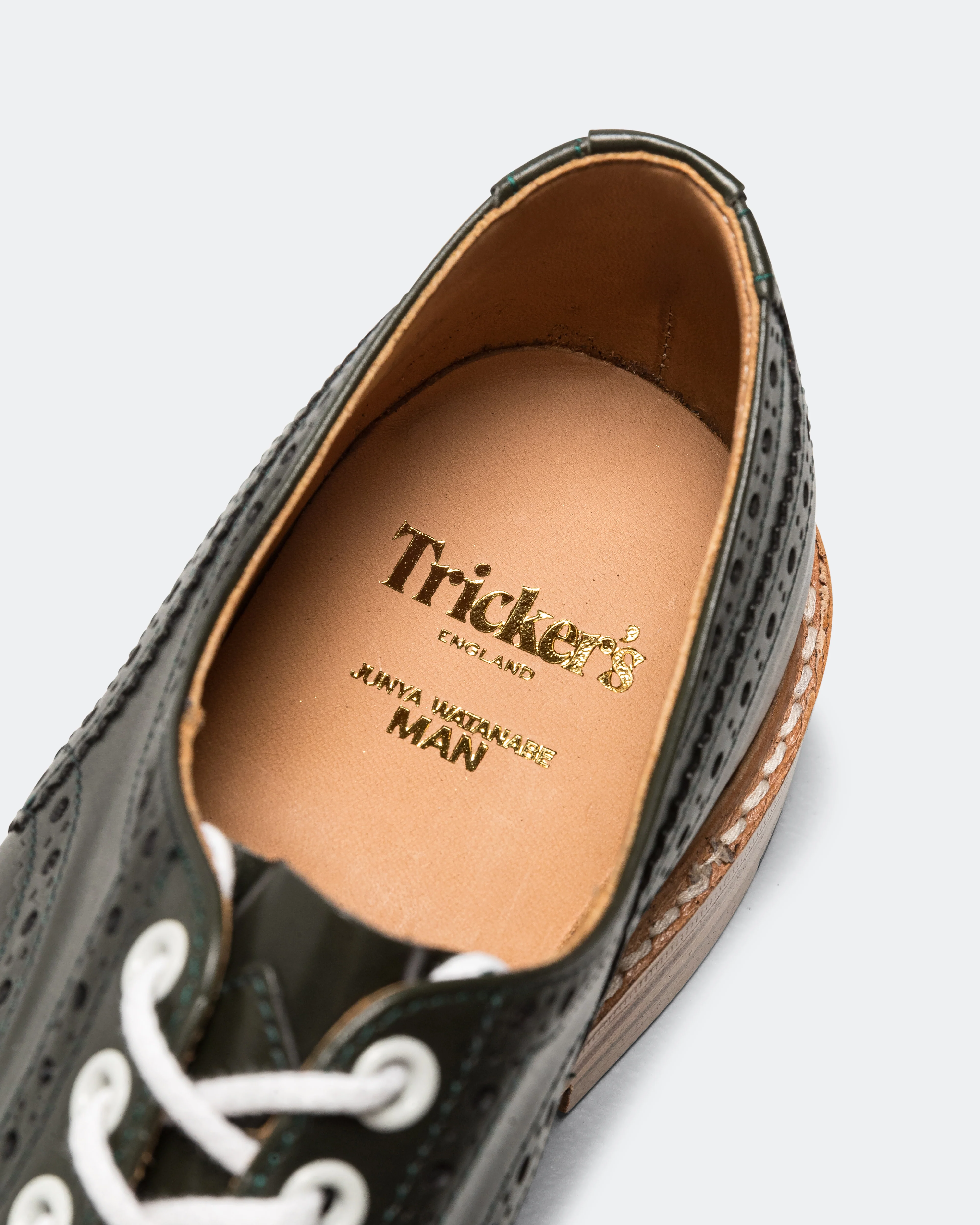 Trickers Shoes Calf Derby Brogues x Junya Watanabe Man - Green - Image 6