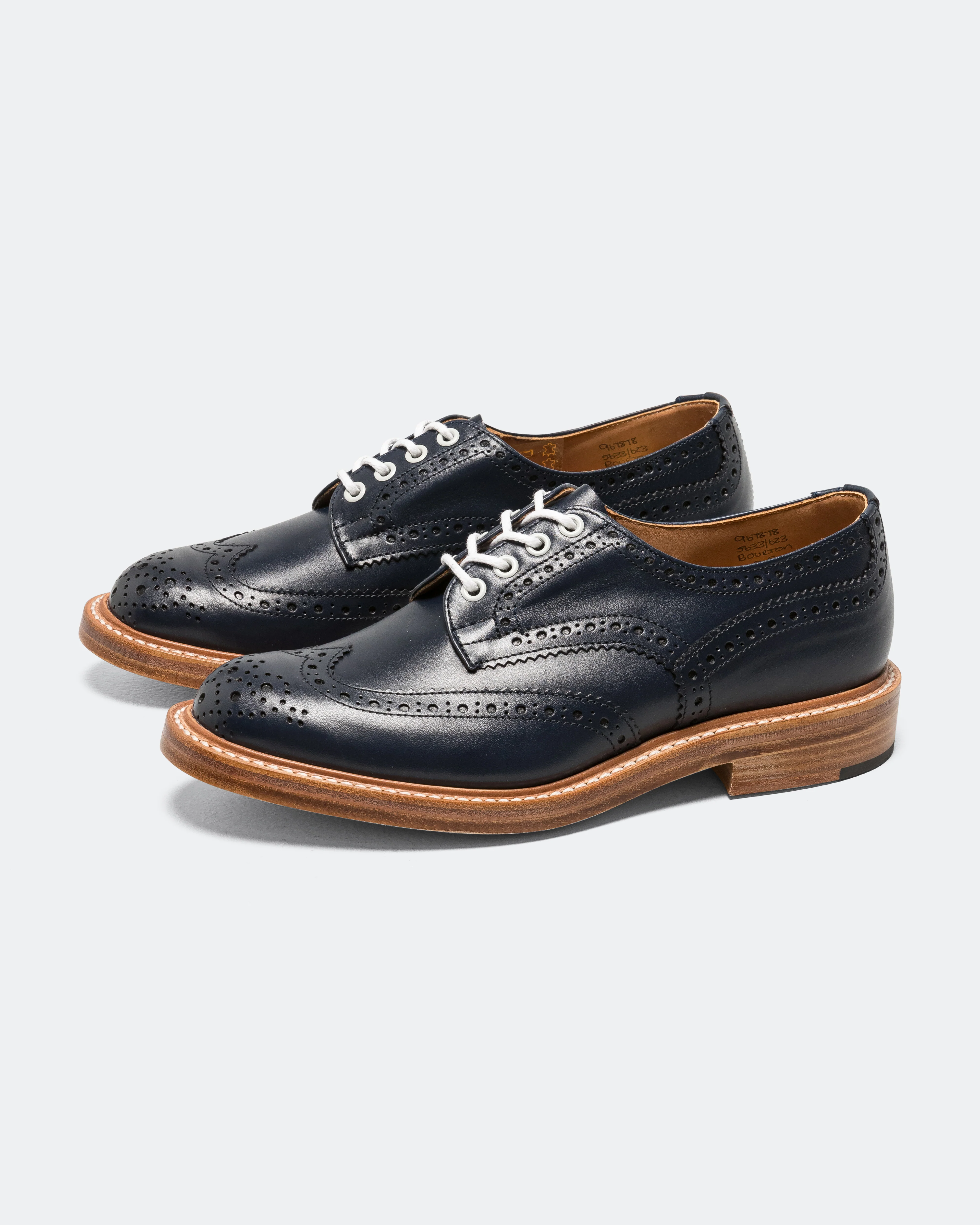 Trickers Shoes Calf Derby Brogues x Junya Watanabe Man - Navy - Image 2