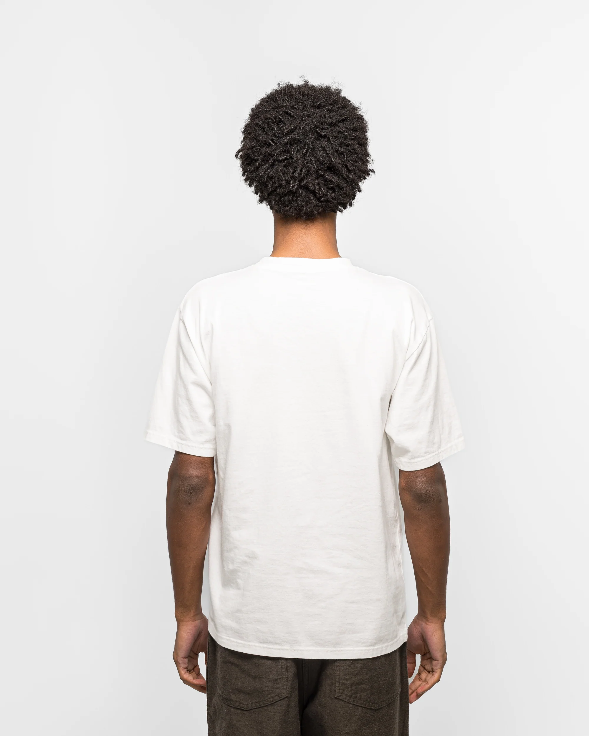 20/-Jersey Crew T (CANOE KAPITAL) - Brick - Image 4