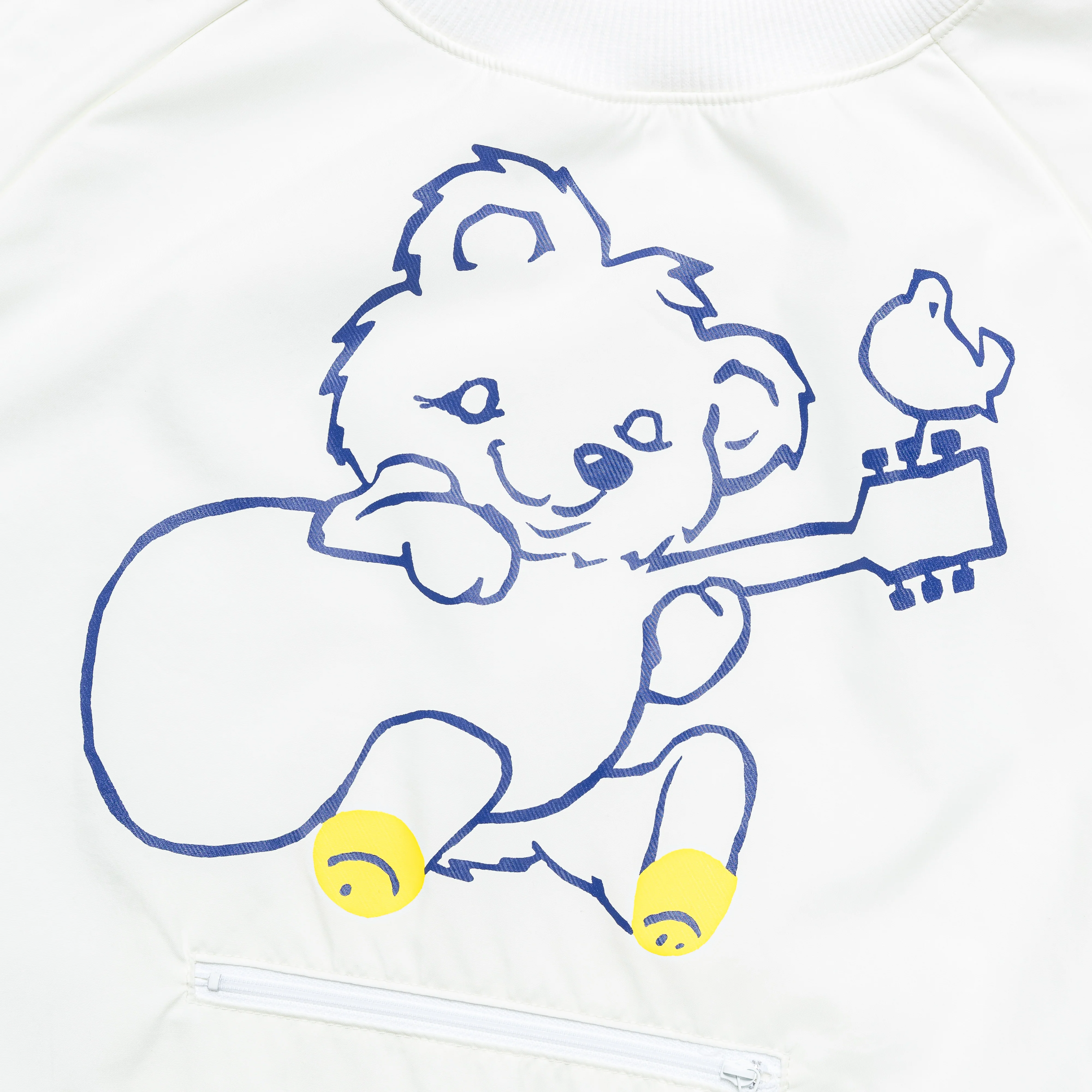 30/-SWTKnit COOKIE Pocket GOLF SWT(LittleBear&Harmony) - White - Image 3