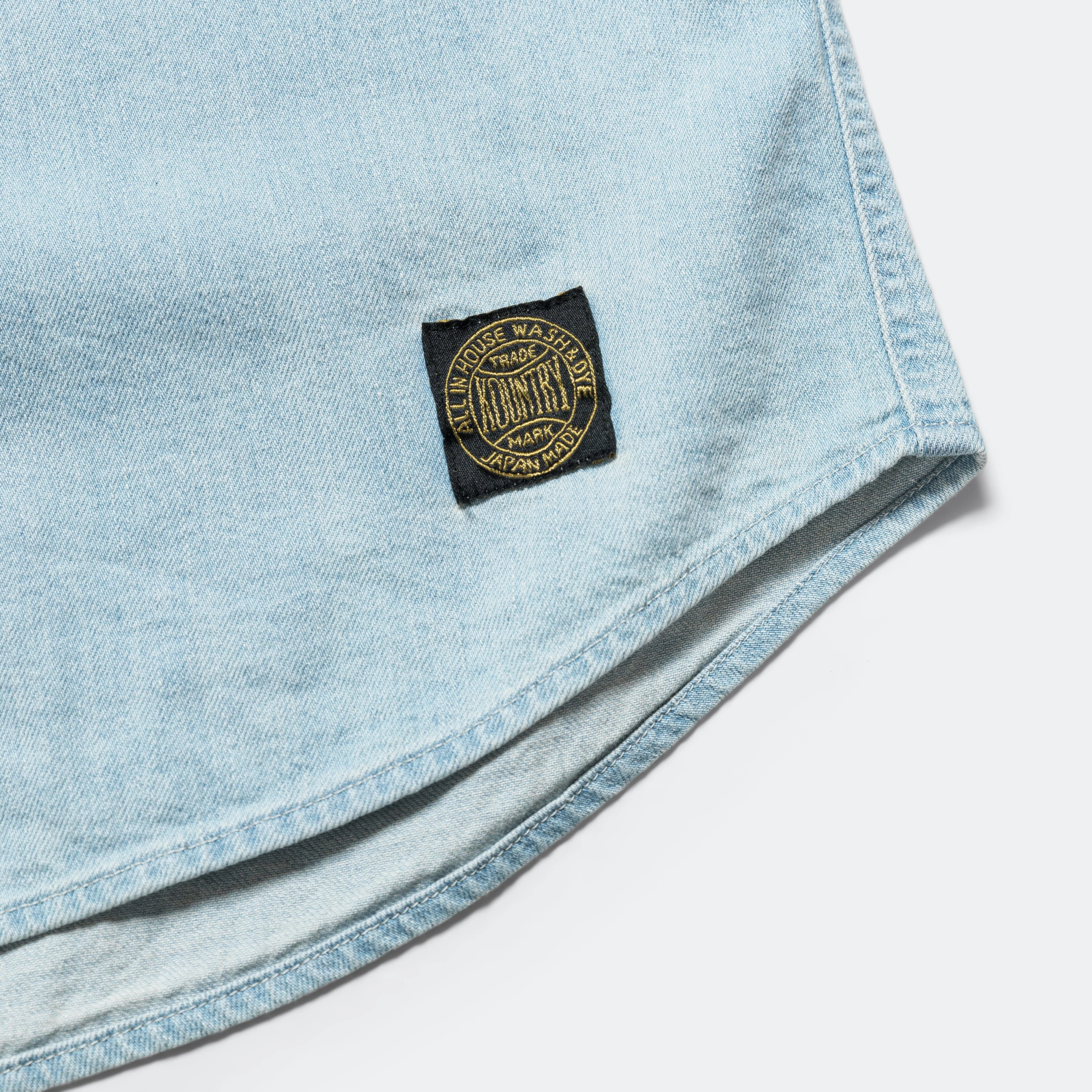 8oz Denim GREAT KOUNTRY Baseball Shirt - Pro - Image 5