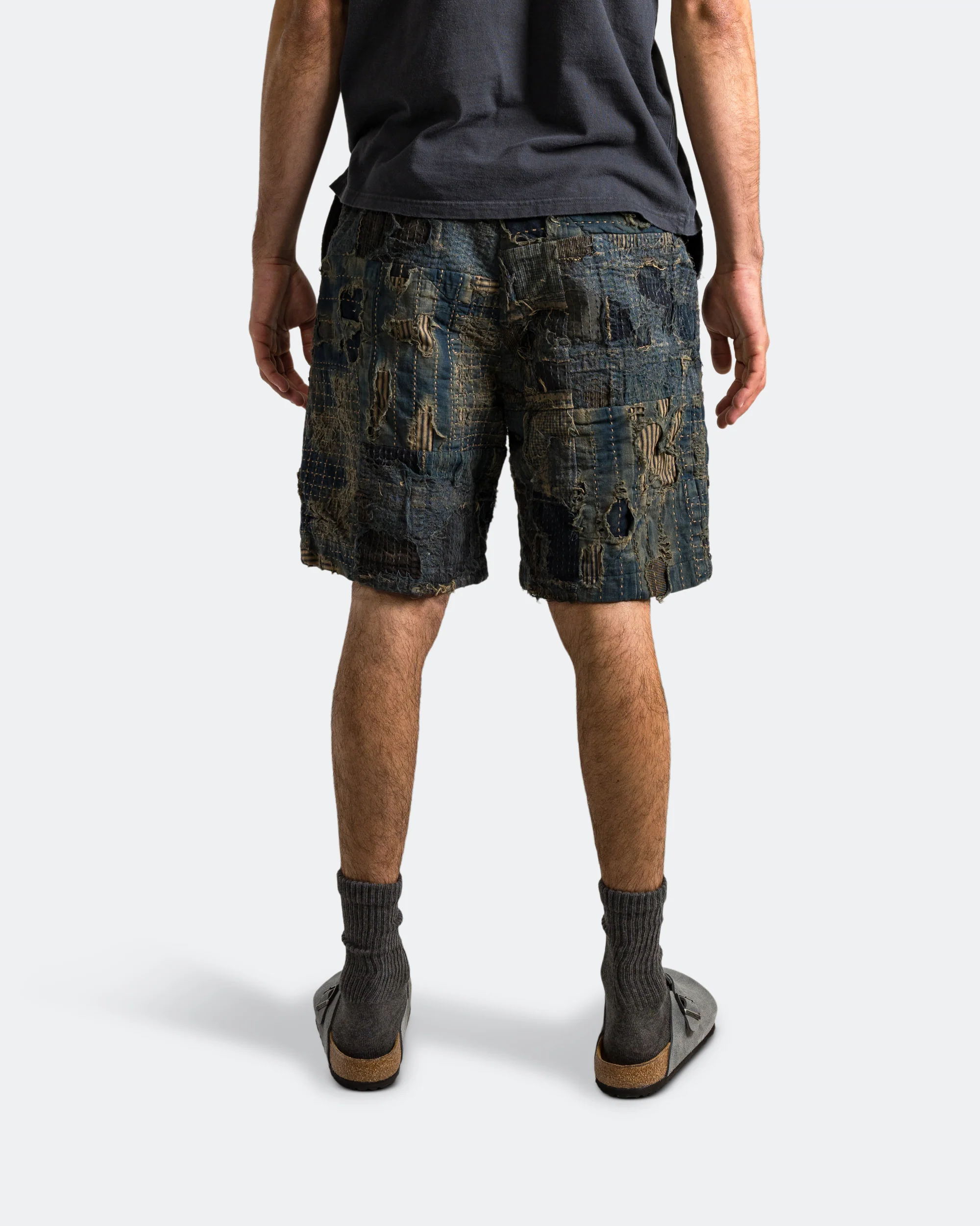 BORO IVY Short Pants - Indigo - Image 4