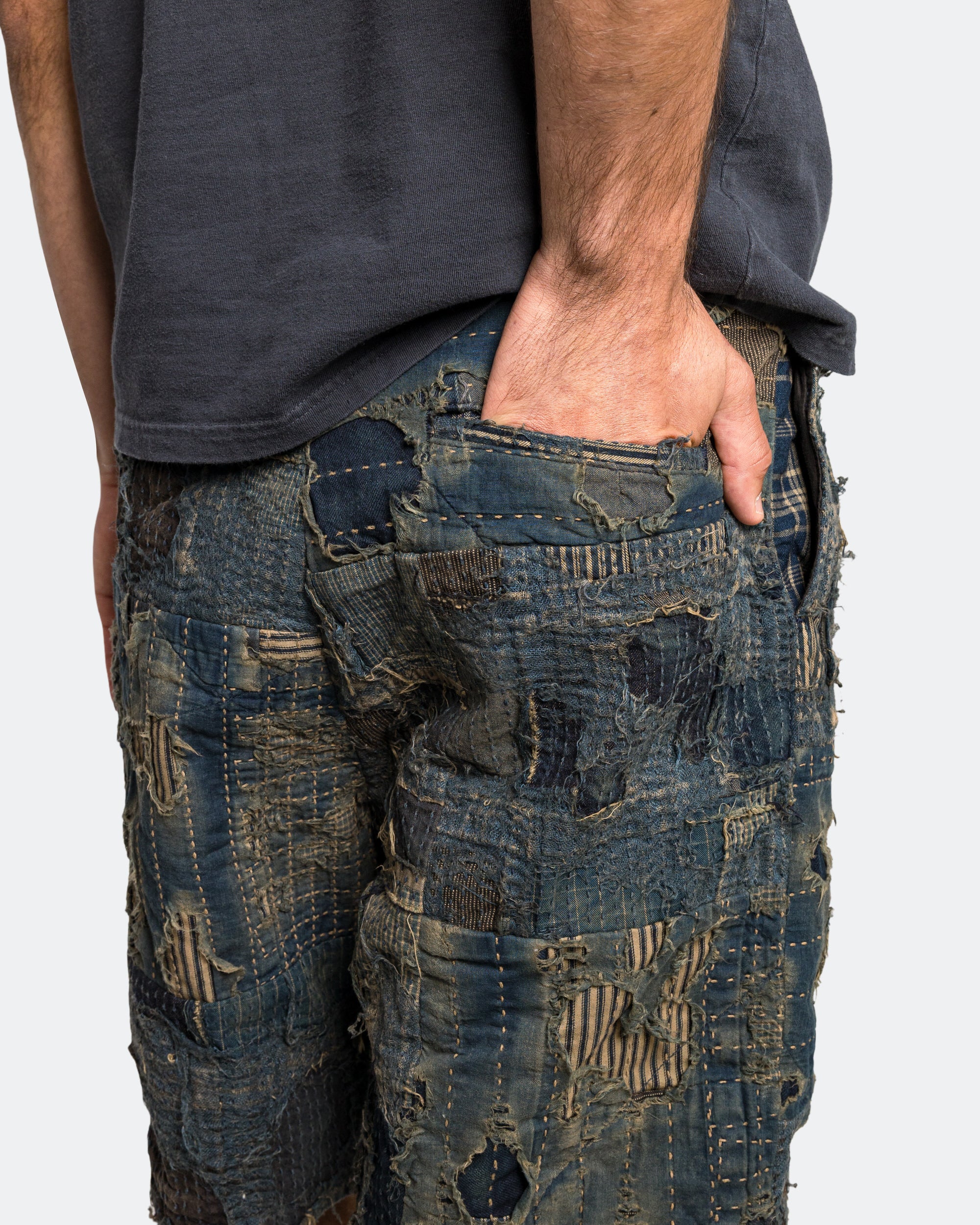BORO IVY Short Pants - Indigo - Image 5