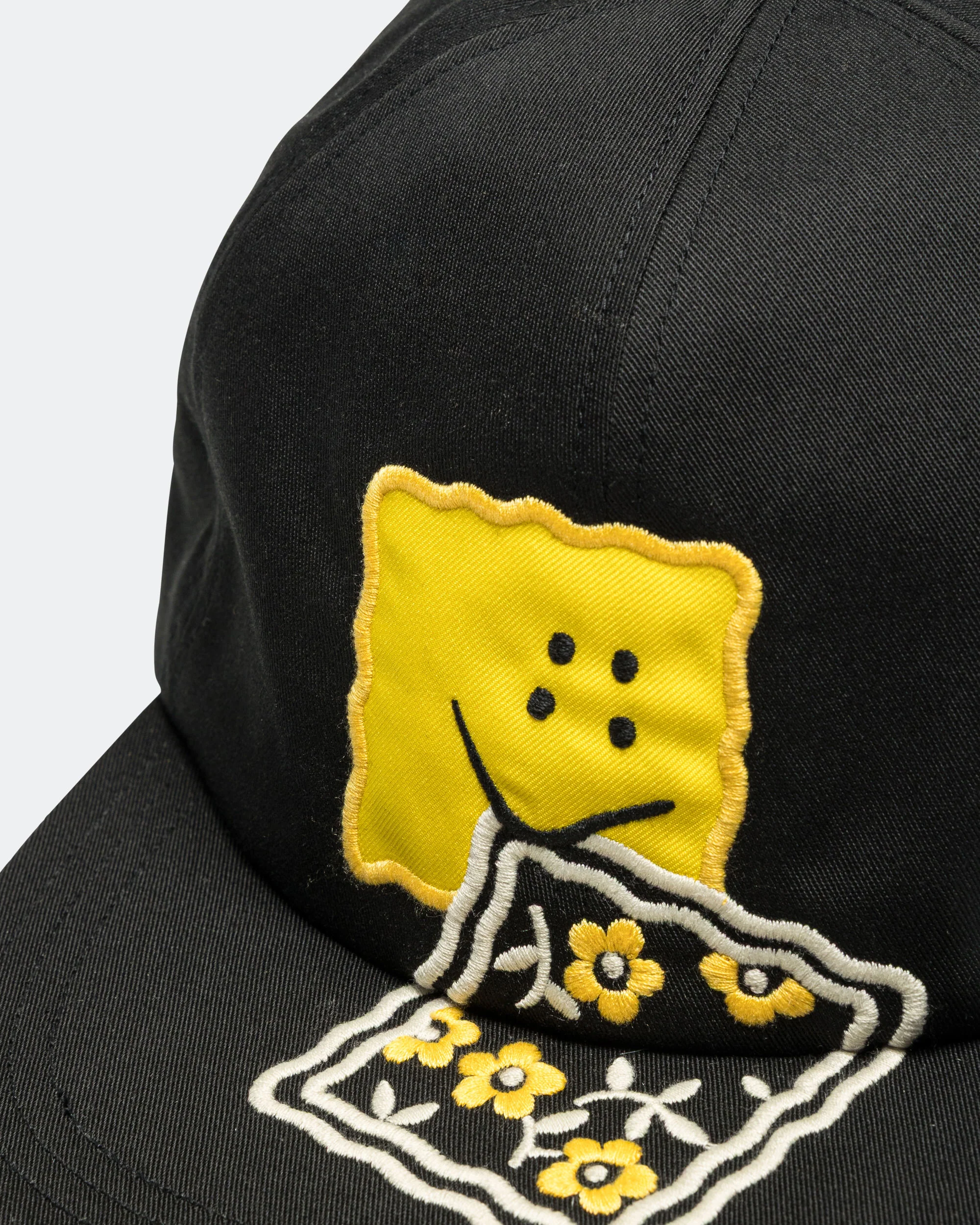 Chino Baseball Cap (PECKISH RAINBOWY) - Black - Image 2