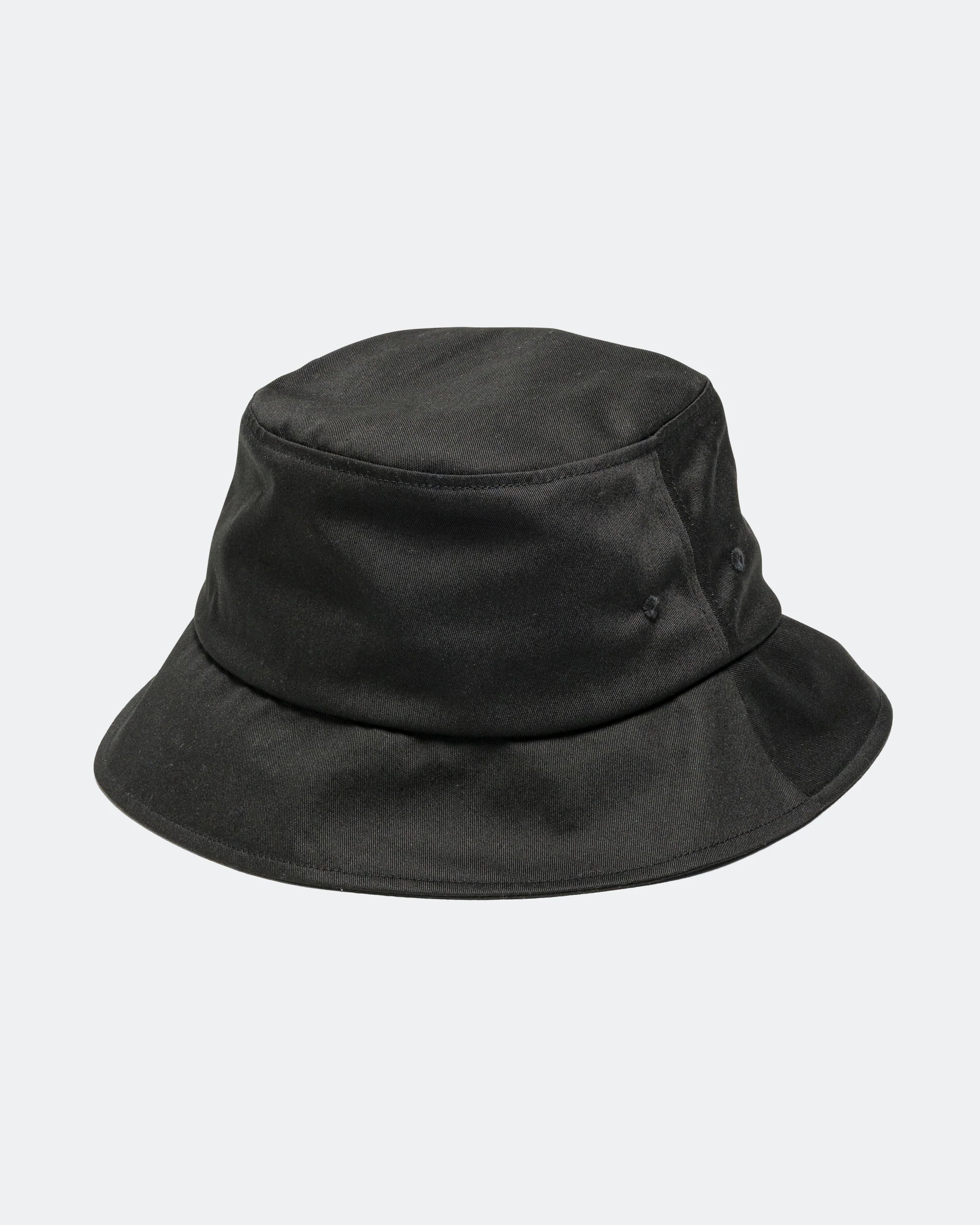 Chino Bucket Hat Short Brim (PECKISH RAINBOWY) - Black - Image 4