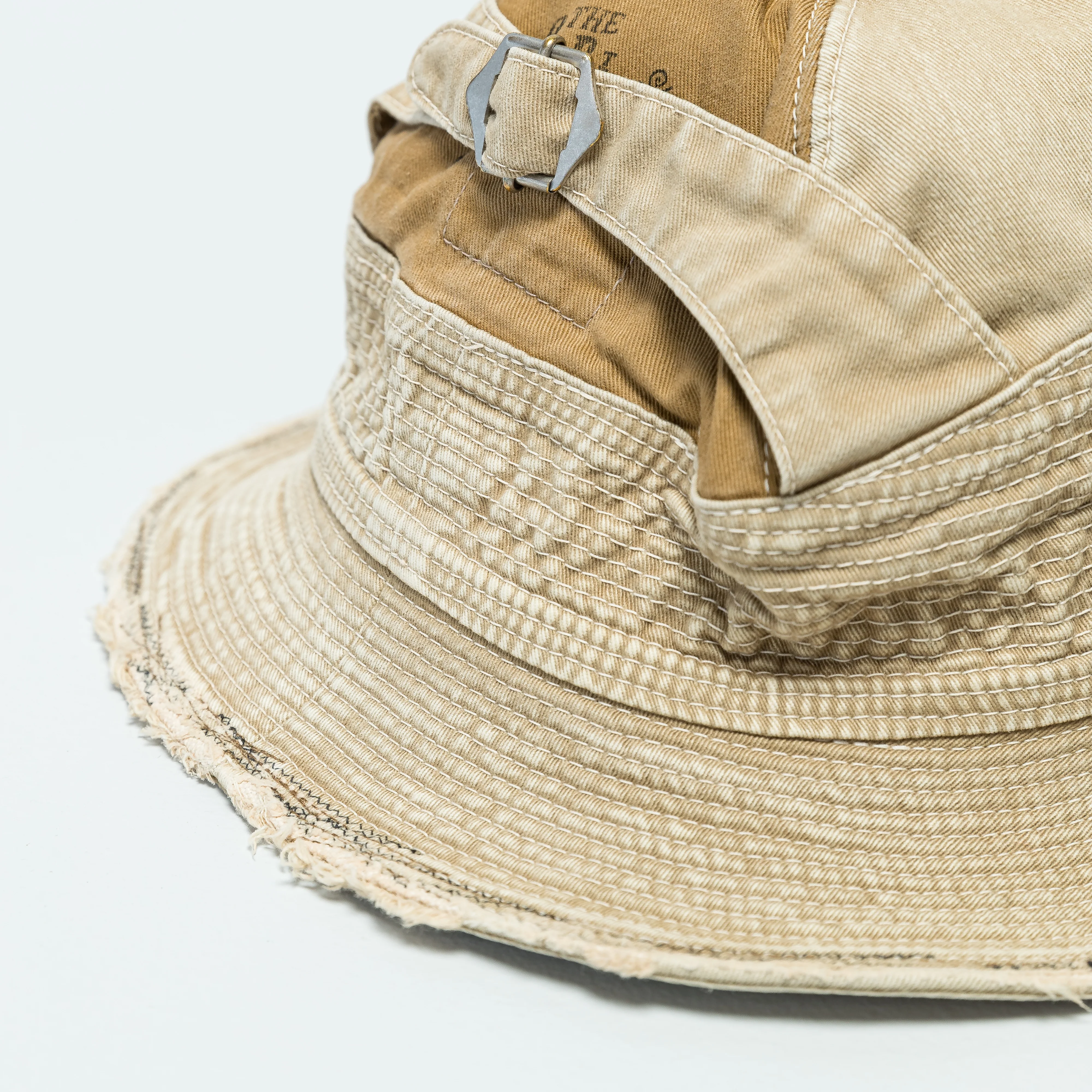 Chino THE OLD MAN AND THE SEA Hat (SOFT CRASH REMAKE) - Beige - Image 4