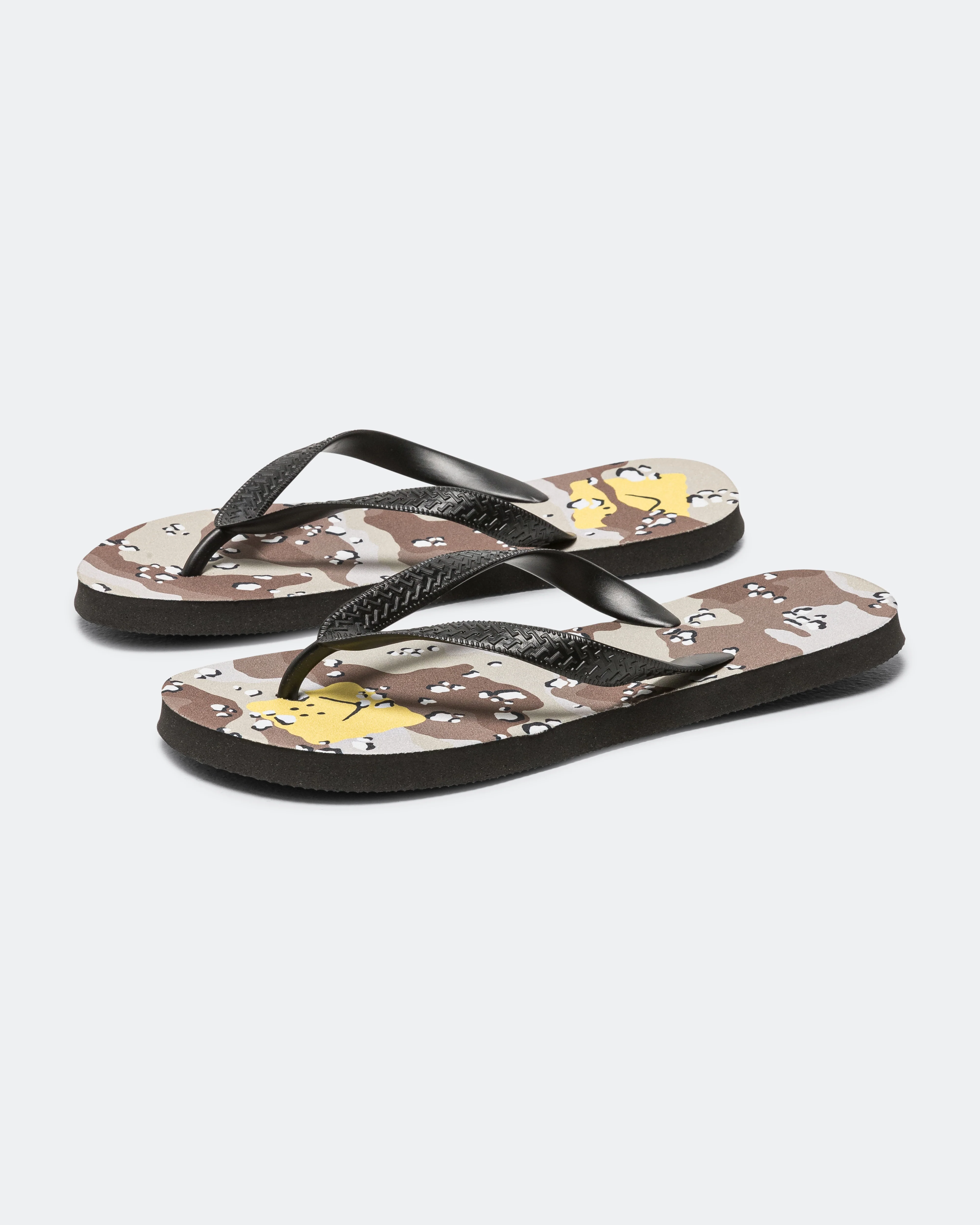 CHOCO-CHIP CAMO Flip Flops - Beige - Image 2