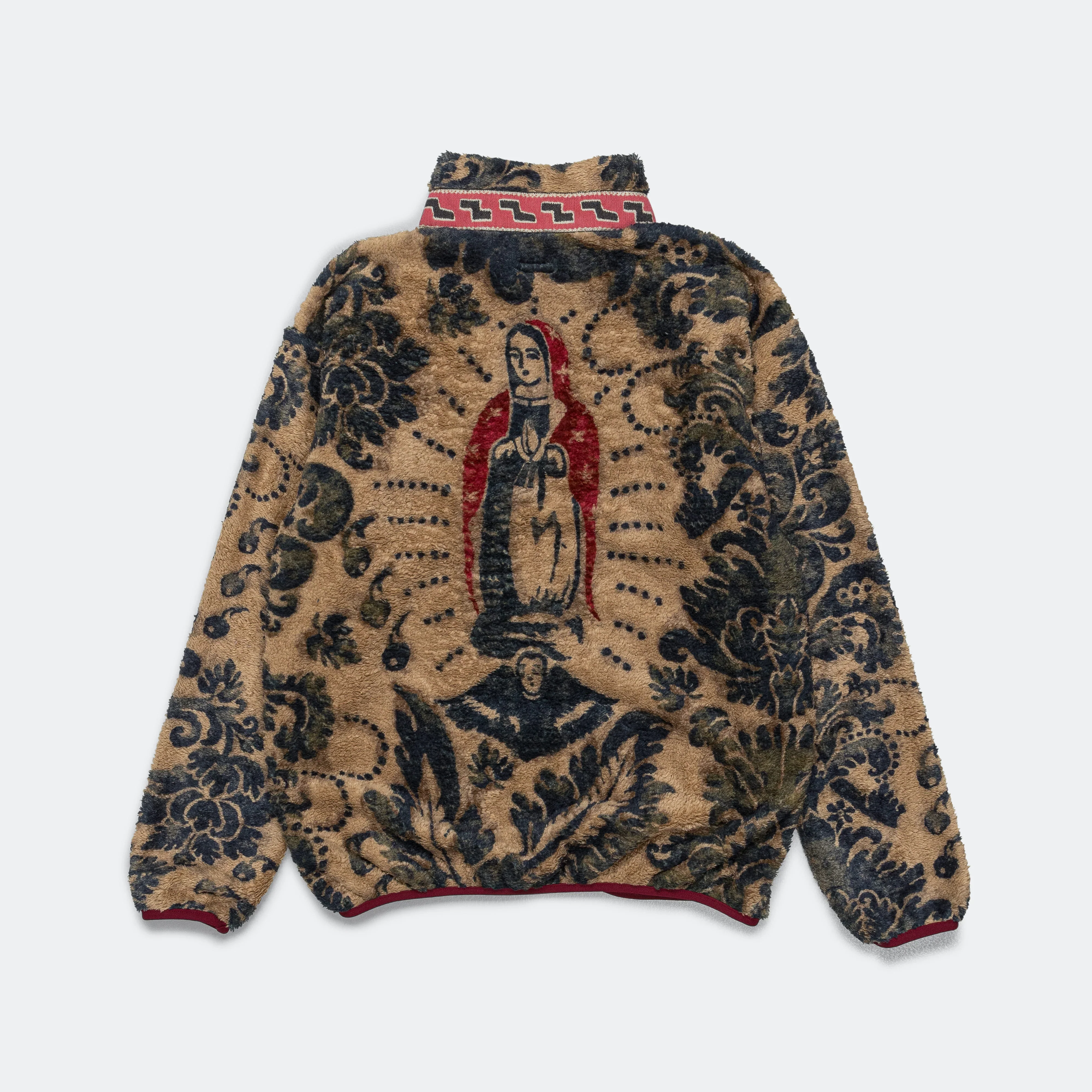 DAMASK Fleece ZIP Blouson (VirginMary) - Beige - Image 19