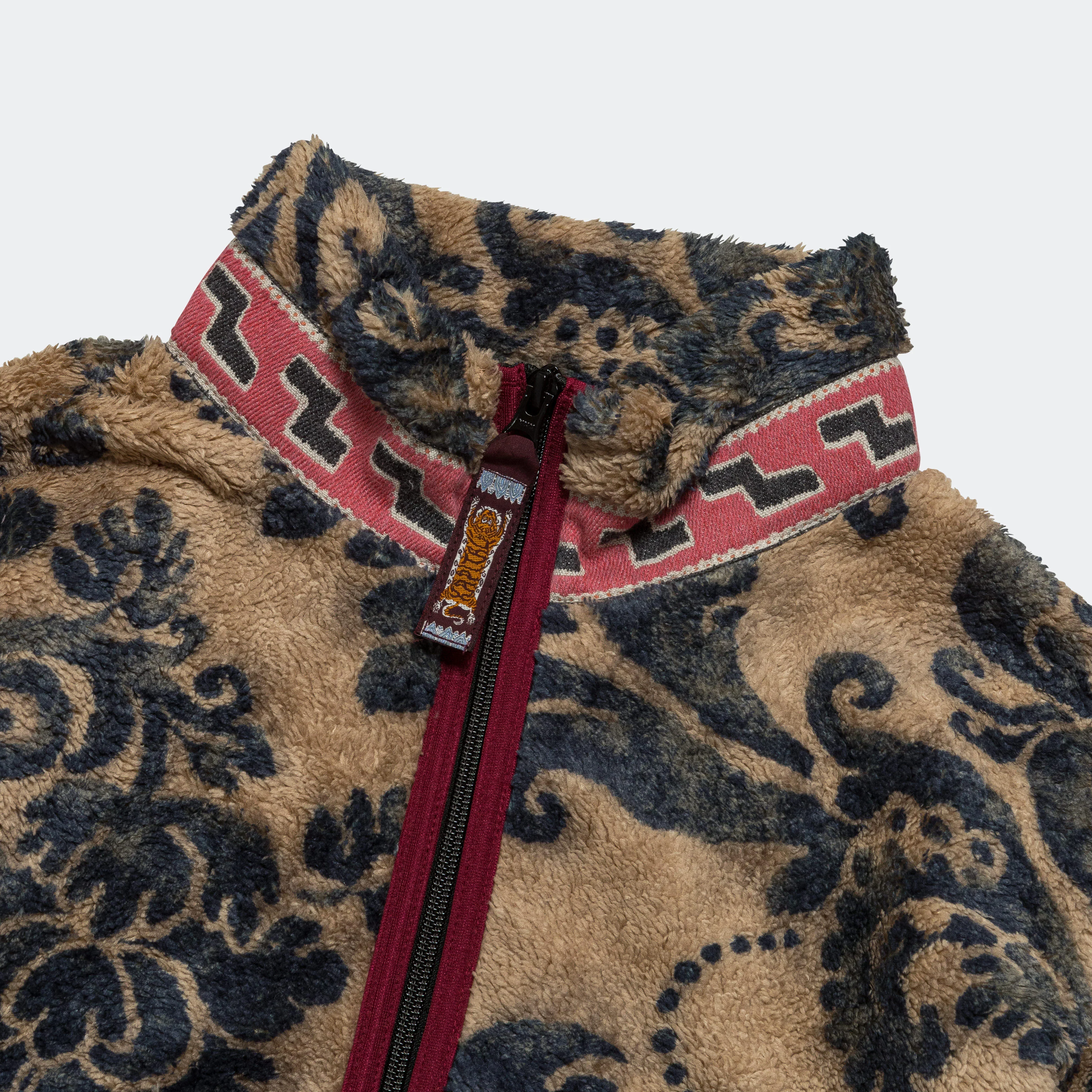 DAMASK Fleece ZIP Blouson (VirginMary) - Beige - Image 20