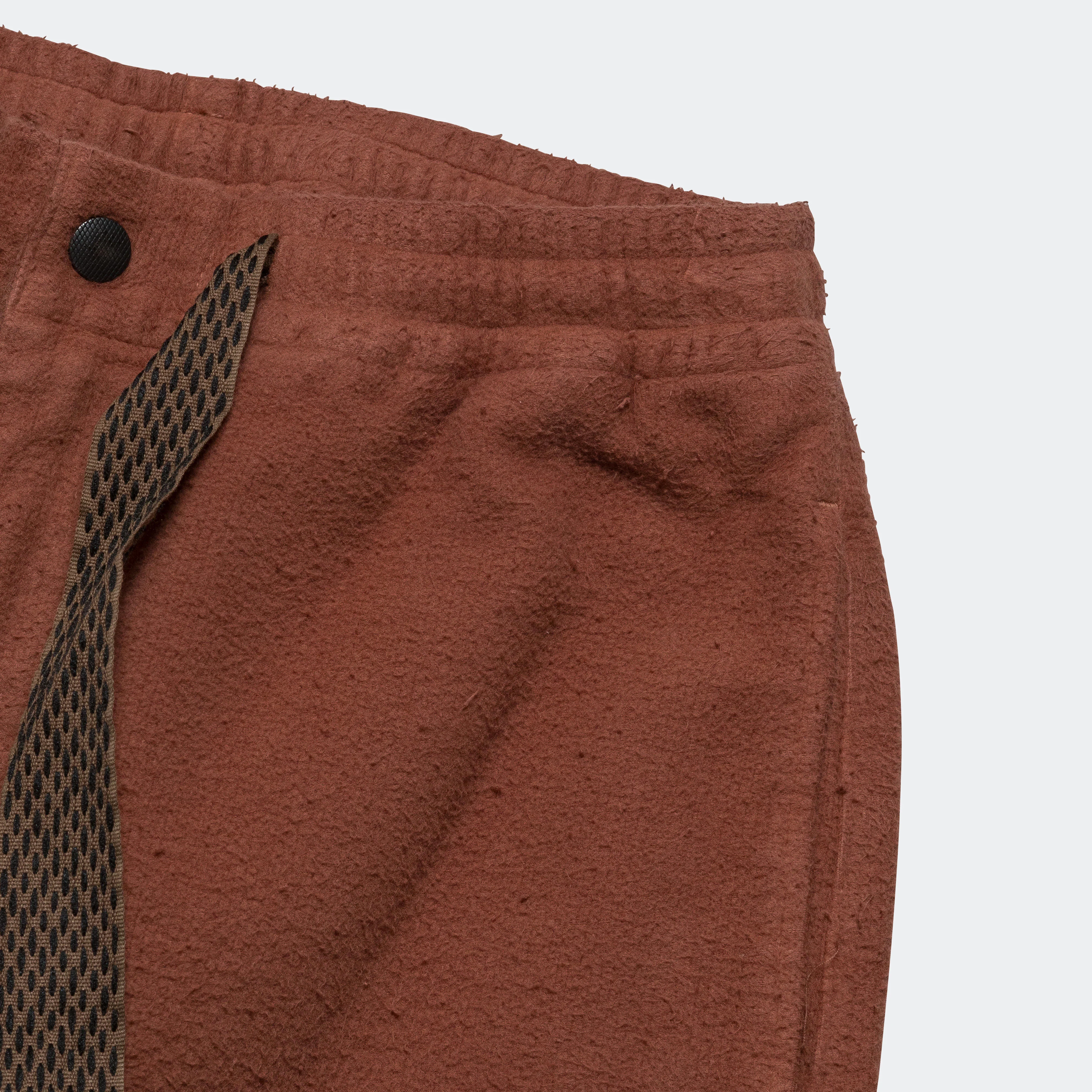 Napped Heat-Corduroy EASY Pants - Soho Brick - Image 4