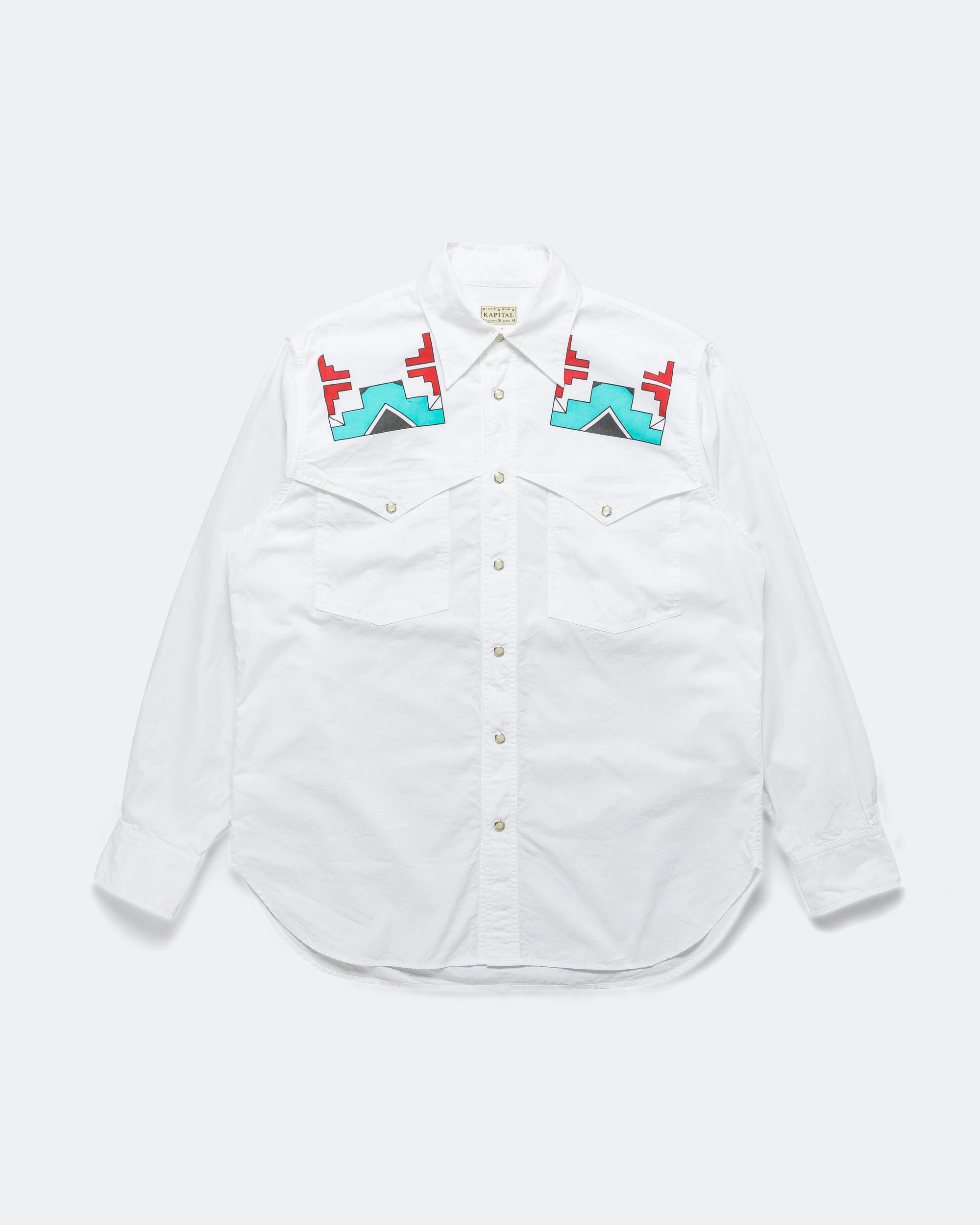 OZ HUSKY Western Shirt (GALA) - Turquoise