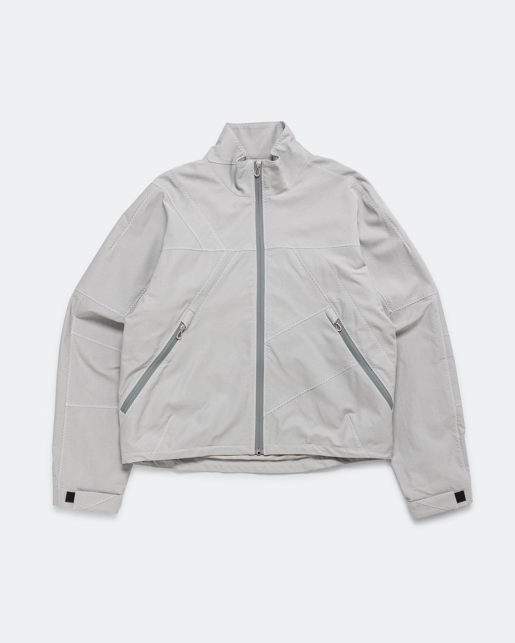 Fosco Jacket - Pebble Grey Strech Twill