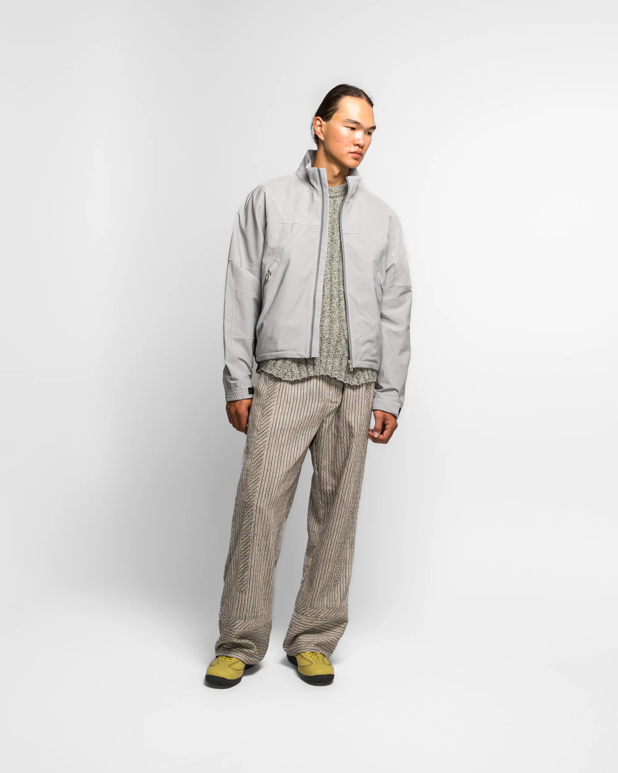 Fosco Jacket - Pebble Grey Strech Twill - Image 6