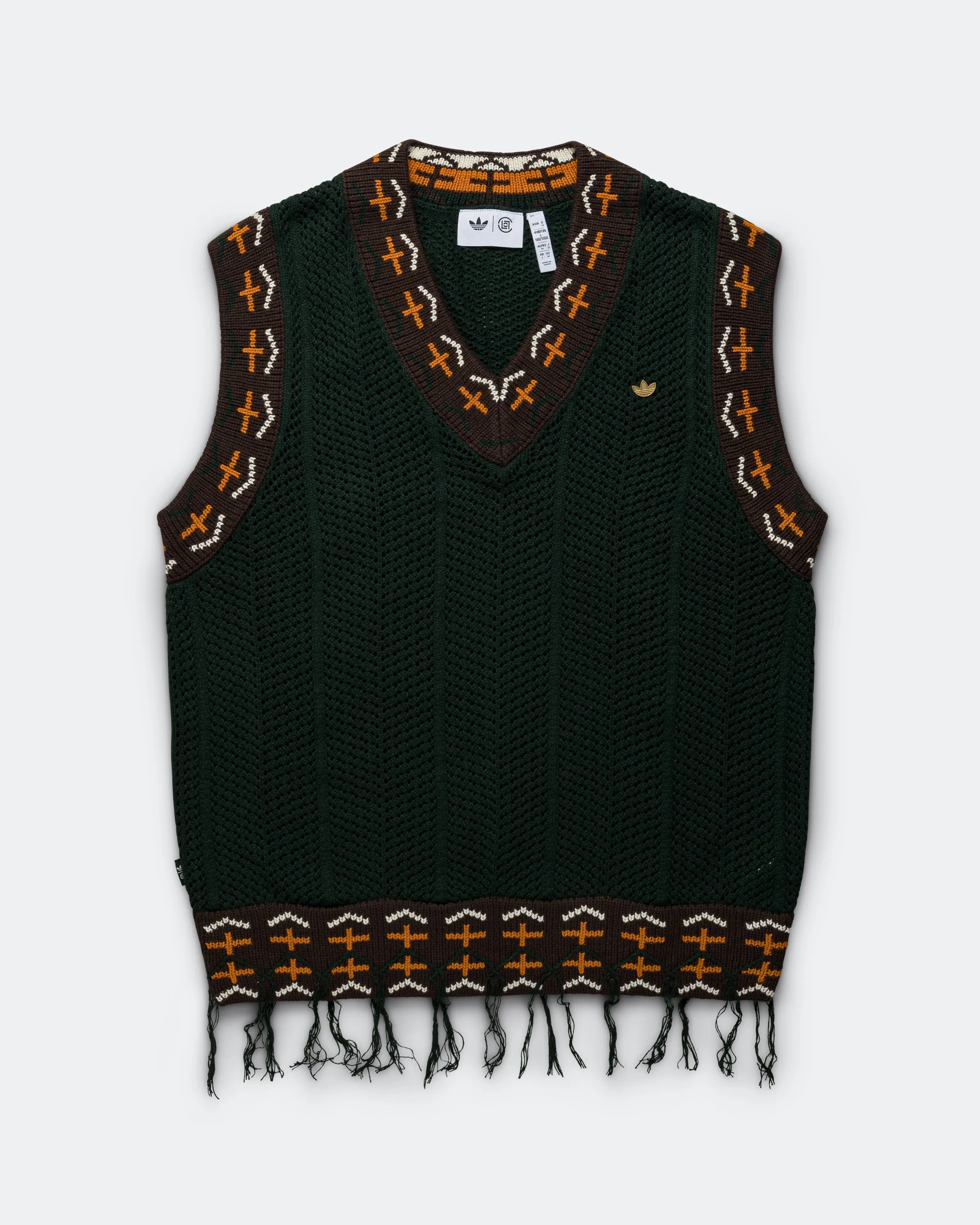 Knit Vest by Edison Chen x CLOT - Green Night