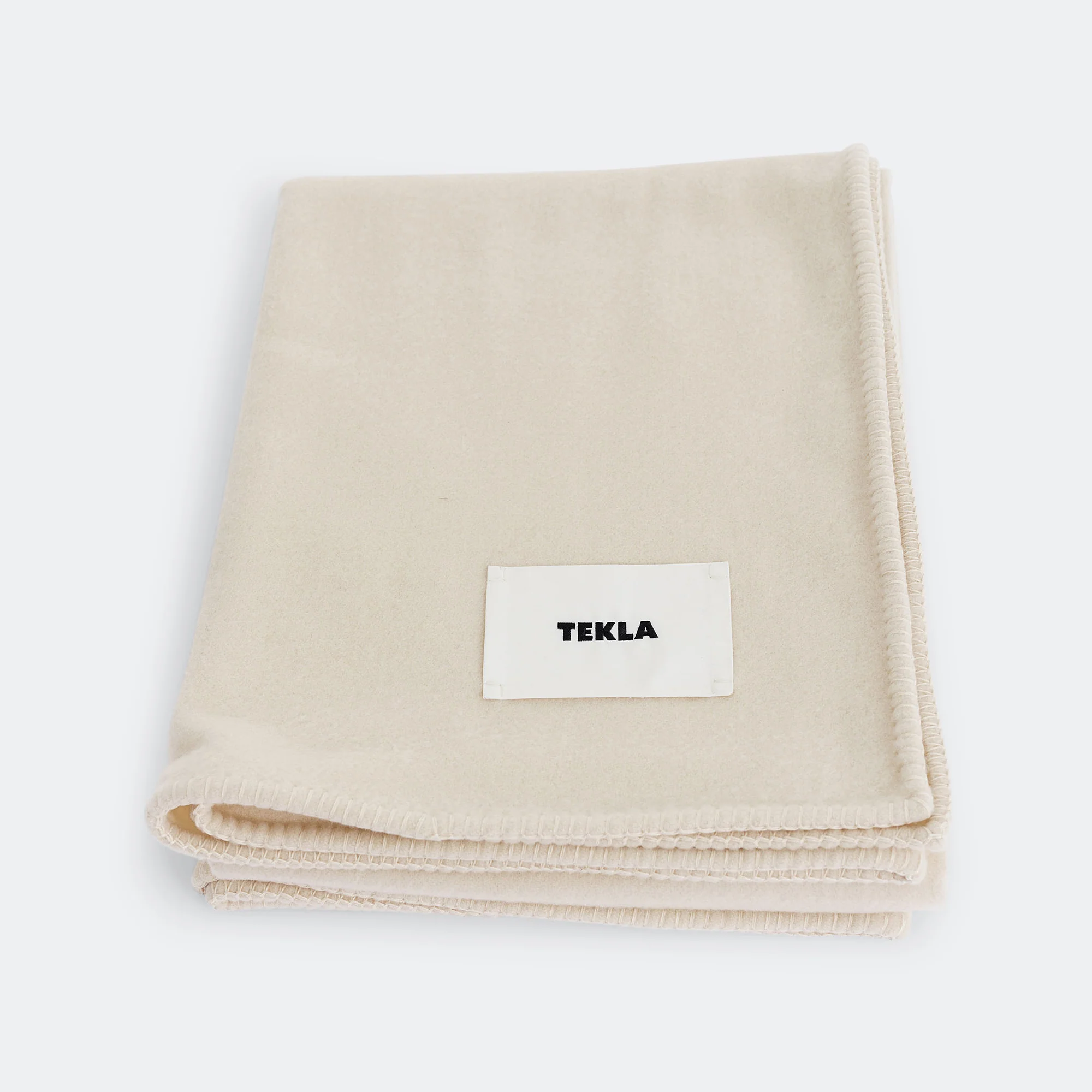 Lambswool Blanket - Snow - Image 3