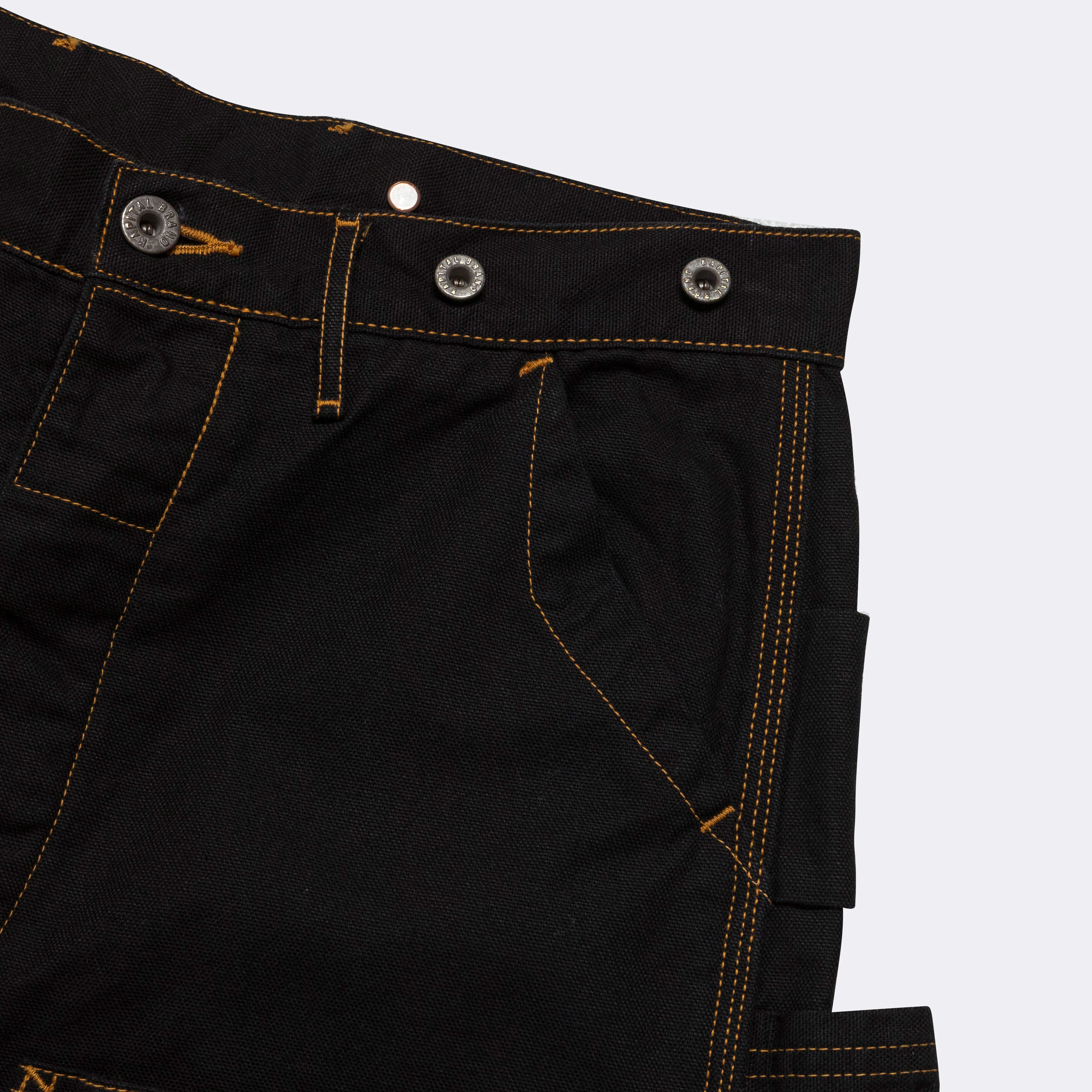 Light Canvas LUMBER Pants - Black - Image 3