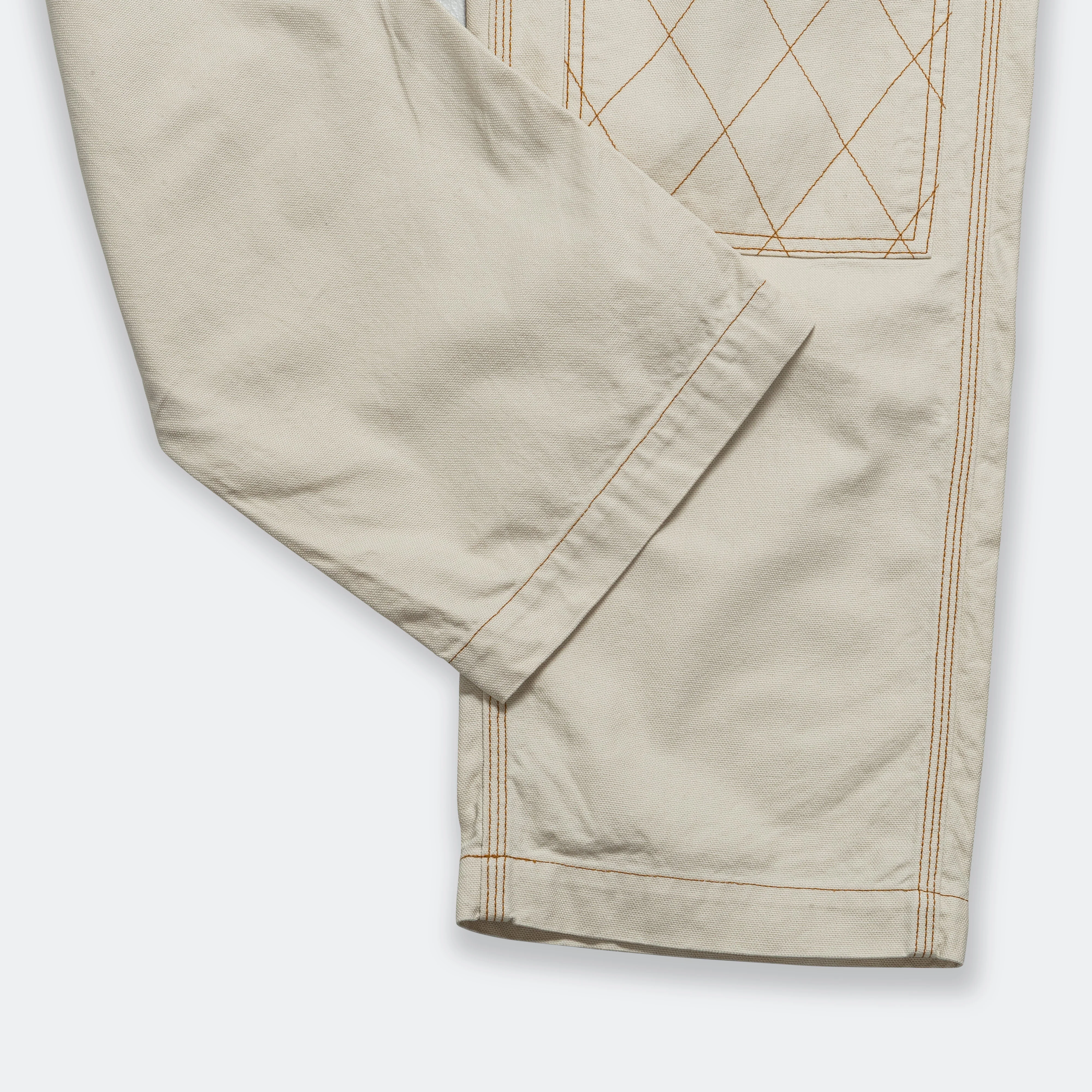 Light Canvas LUMBER Pants - Ecru - Image 8