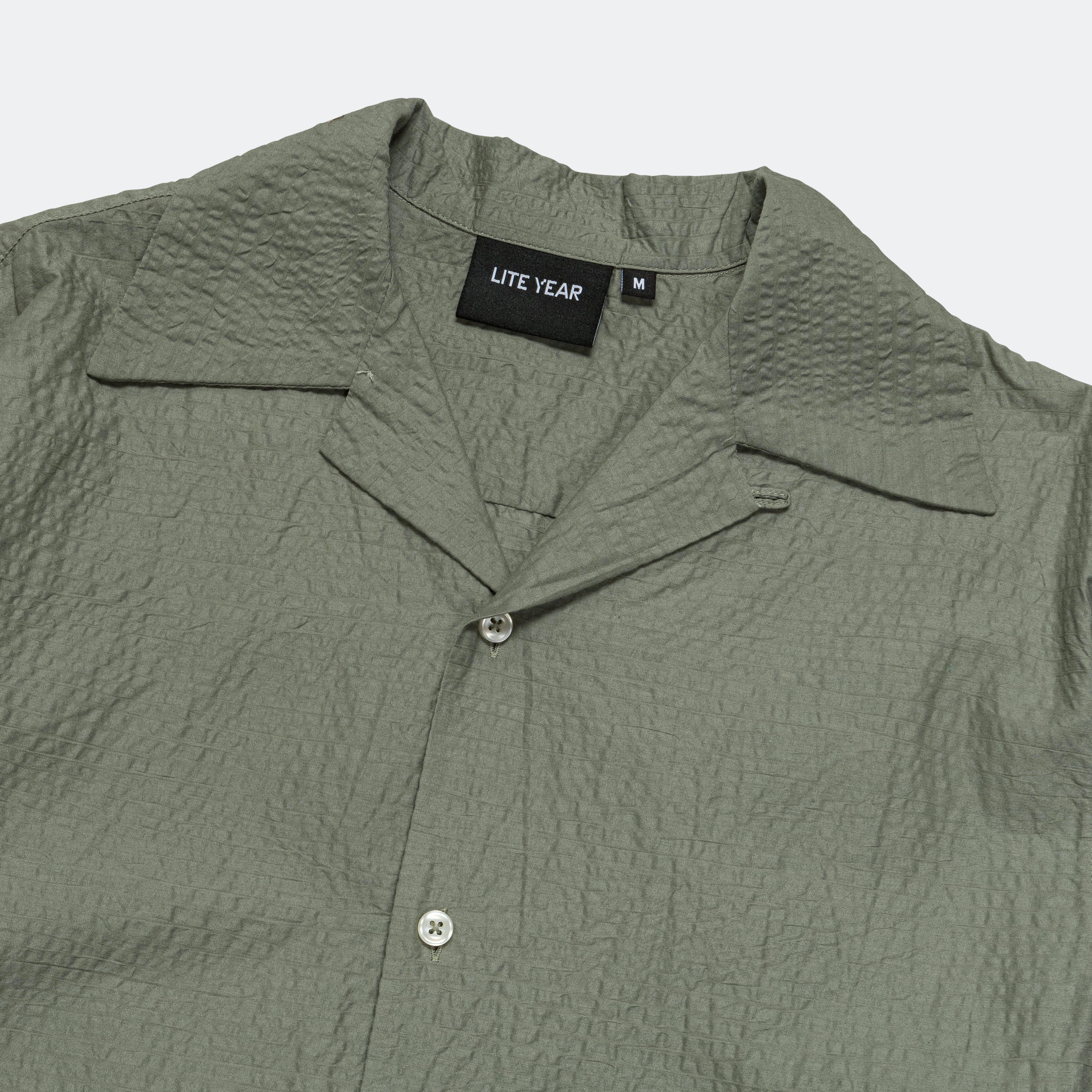 Camp Collar Shirt - Sage - Image 3