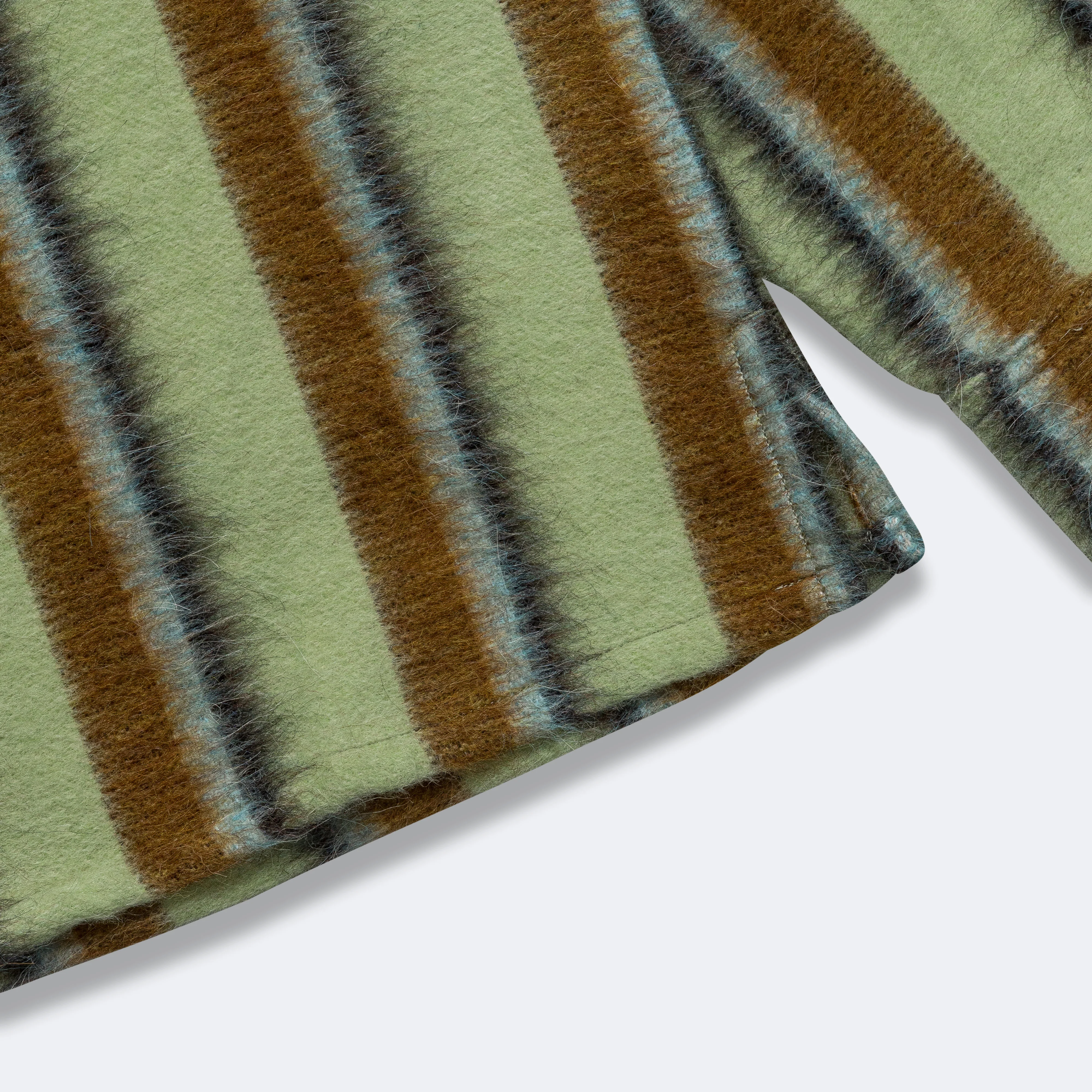 Work Jacket - Green Stripe - Image 5