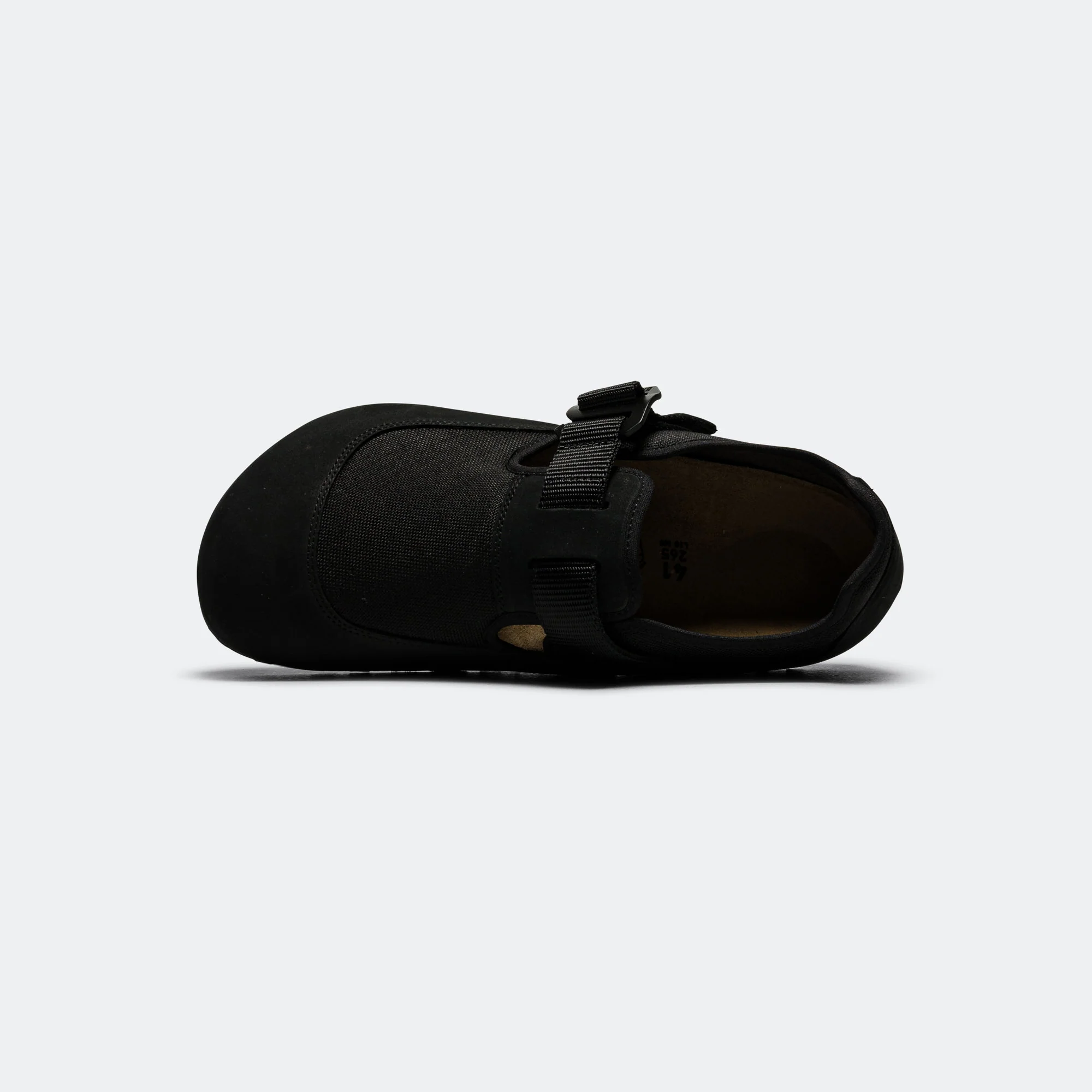 London Nova - Black Nubuck Leather/Textile - Image 4