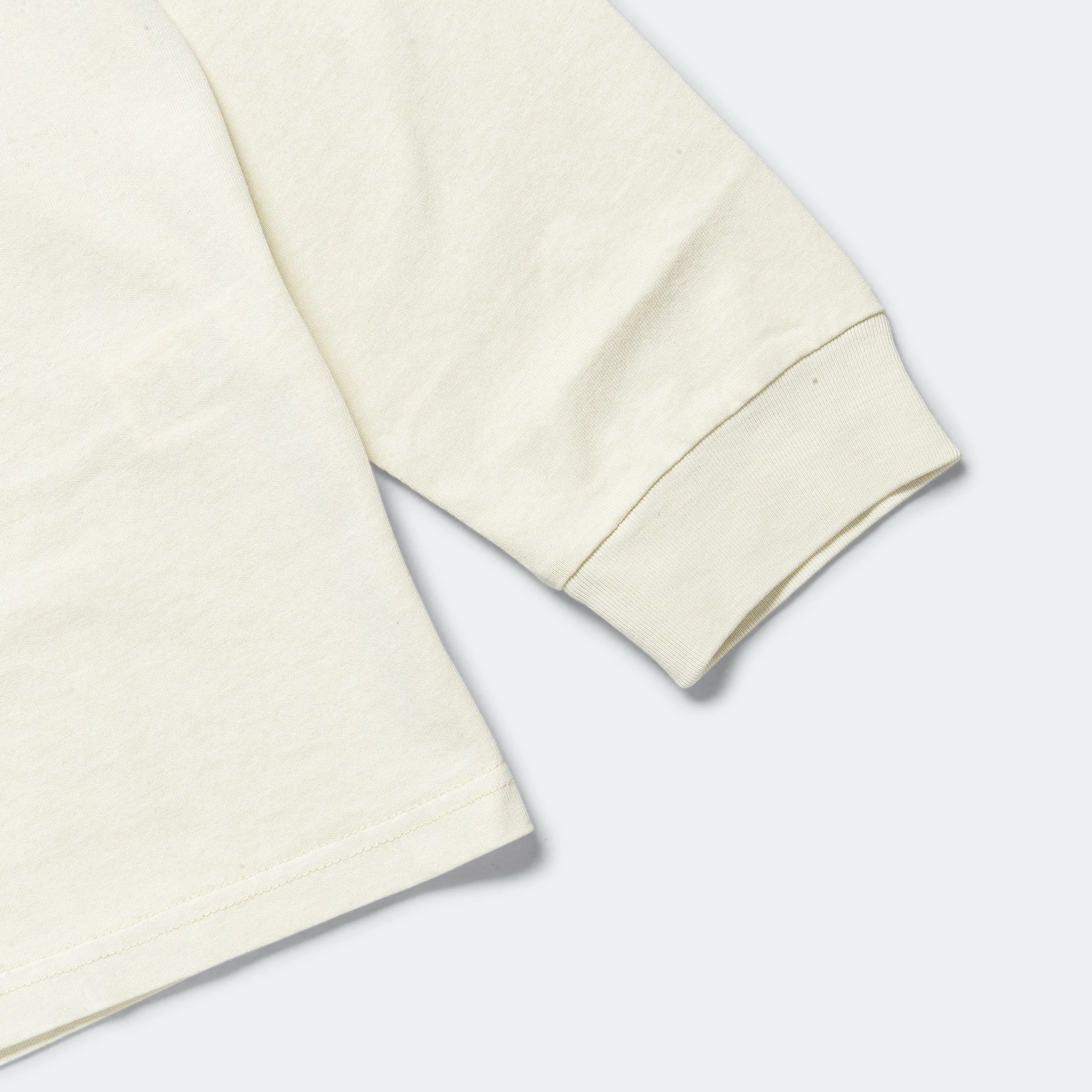Long Sleeve Pocket Tee Pigment Dyed - Natural - Image 6