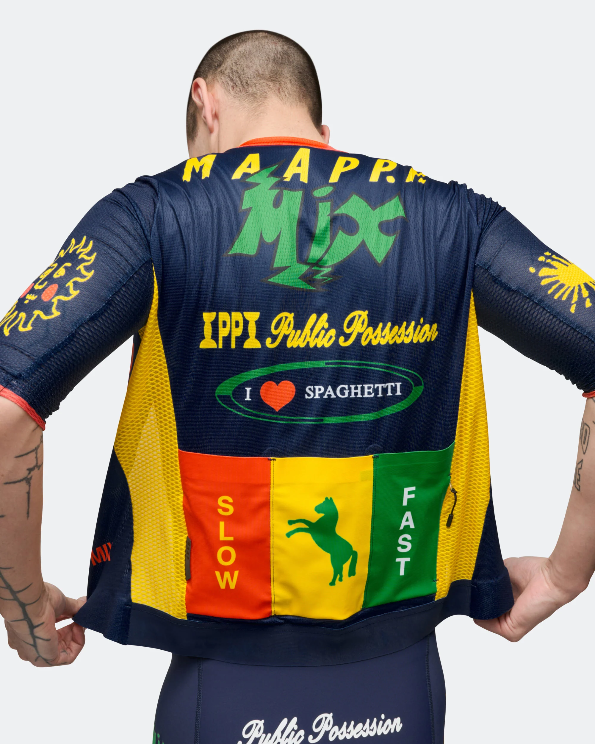 Pro Air Jersey 3.0 x PUBLIC POSSESSION - Navy - Image 4