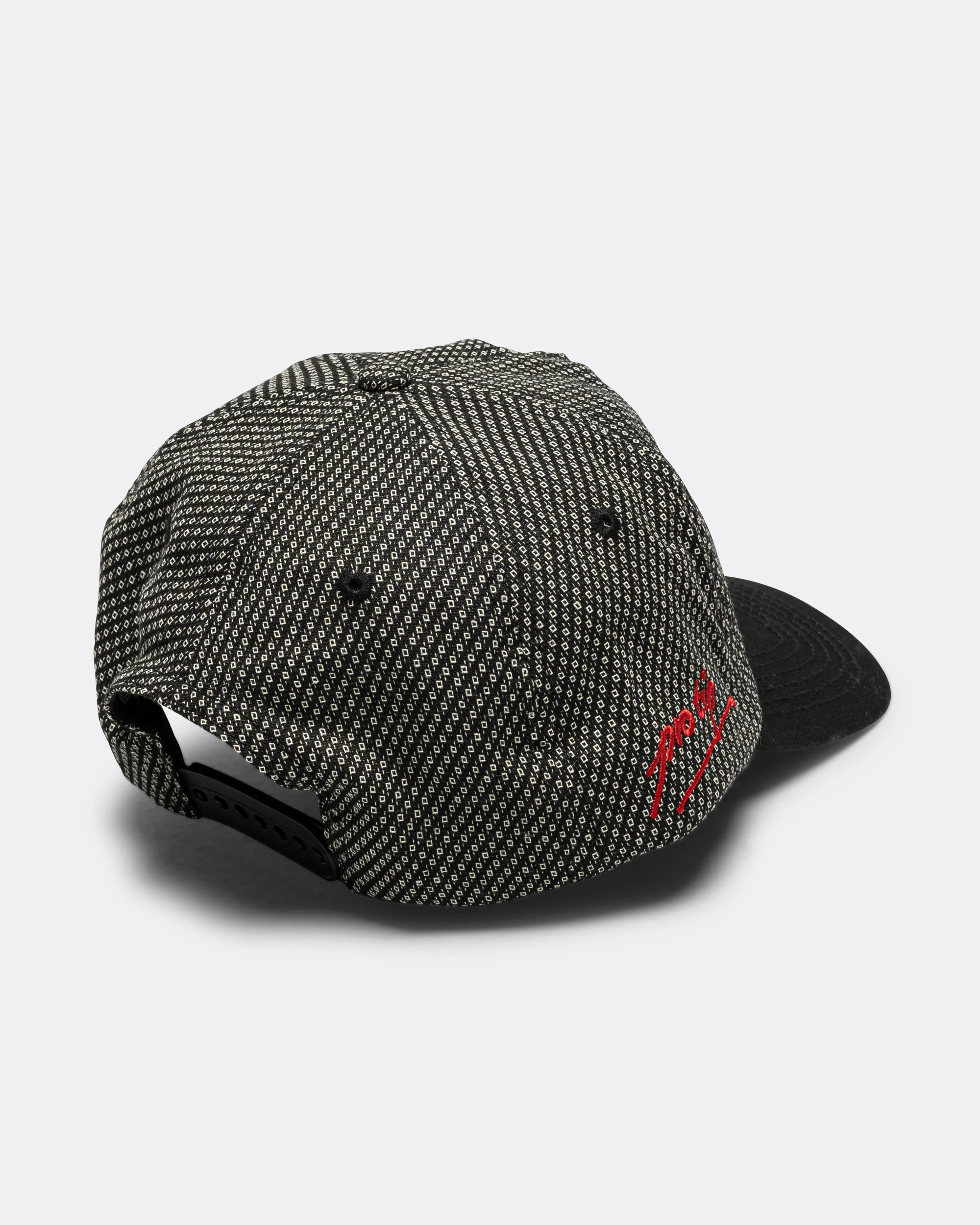 Pro Tip Snapback Hat - Black - Image 4