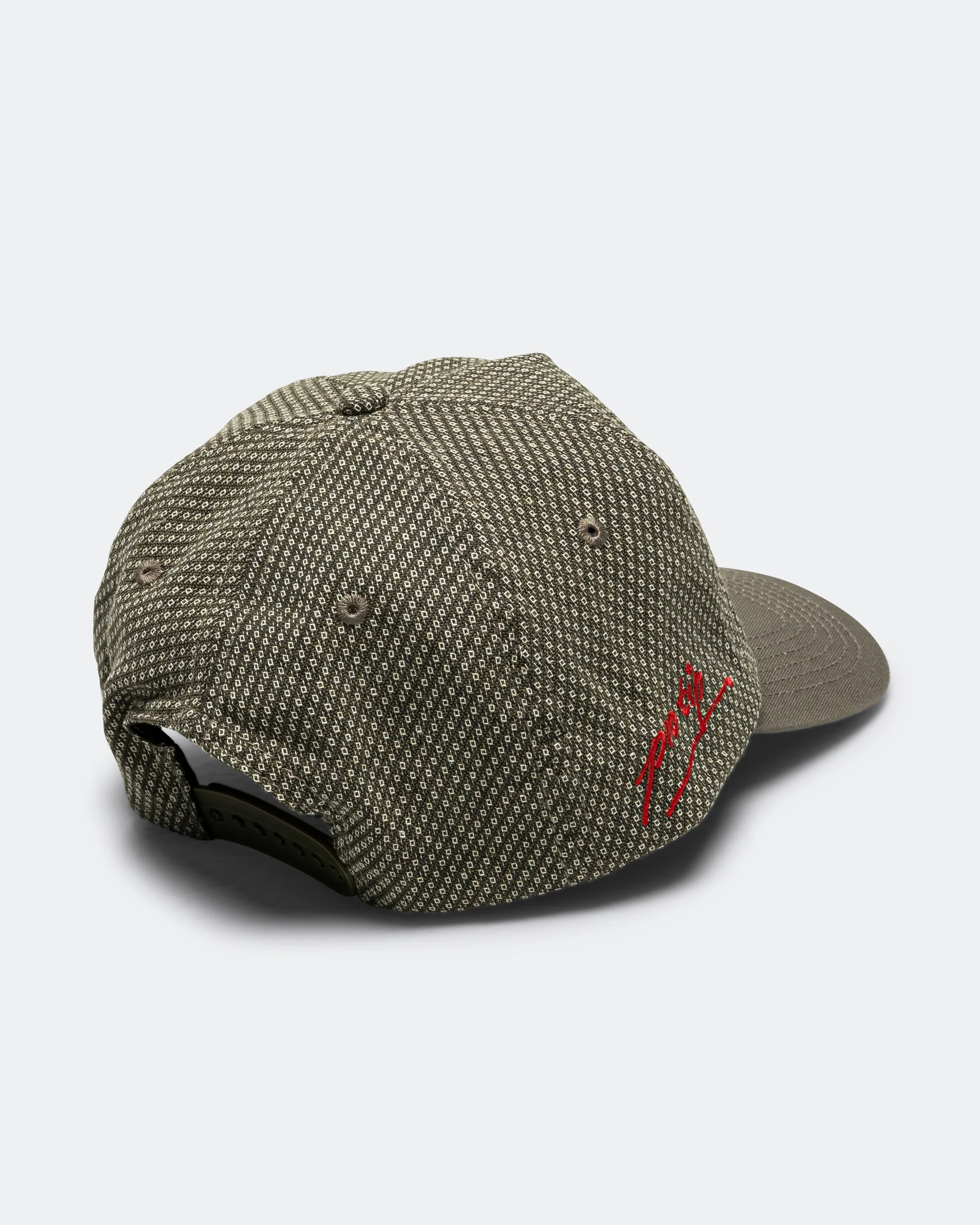 Pro Tip Snapback Hat - Olive - Image 4