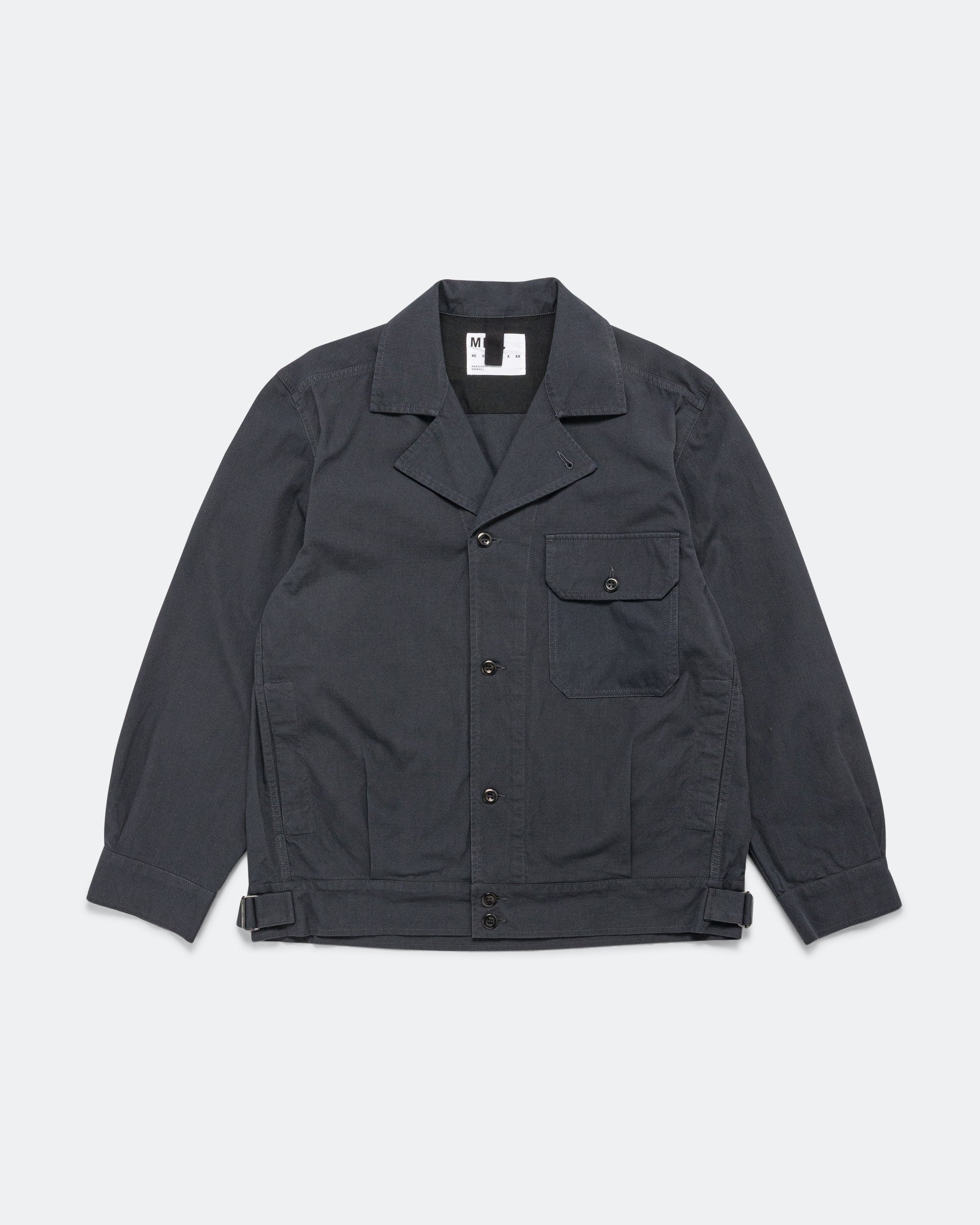 Utility Jacket - Ink Washed Cotton Ripstop
