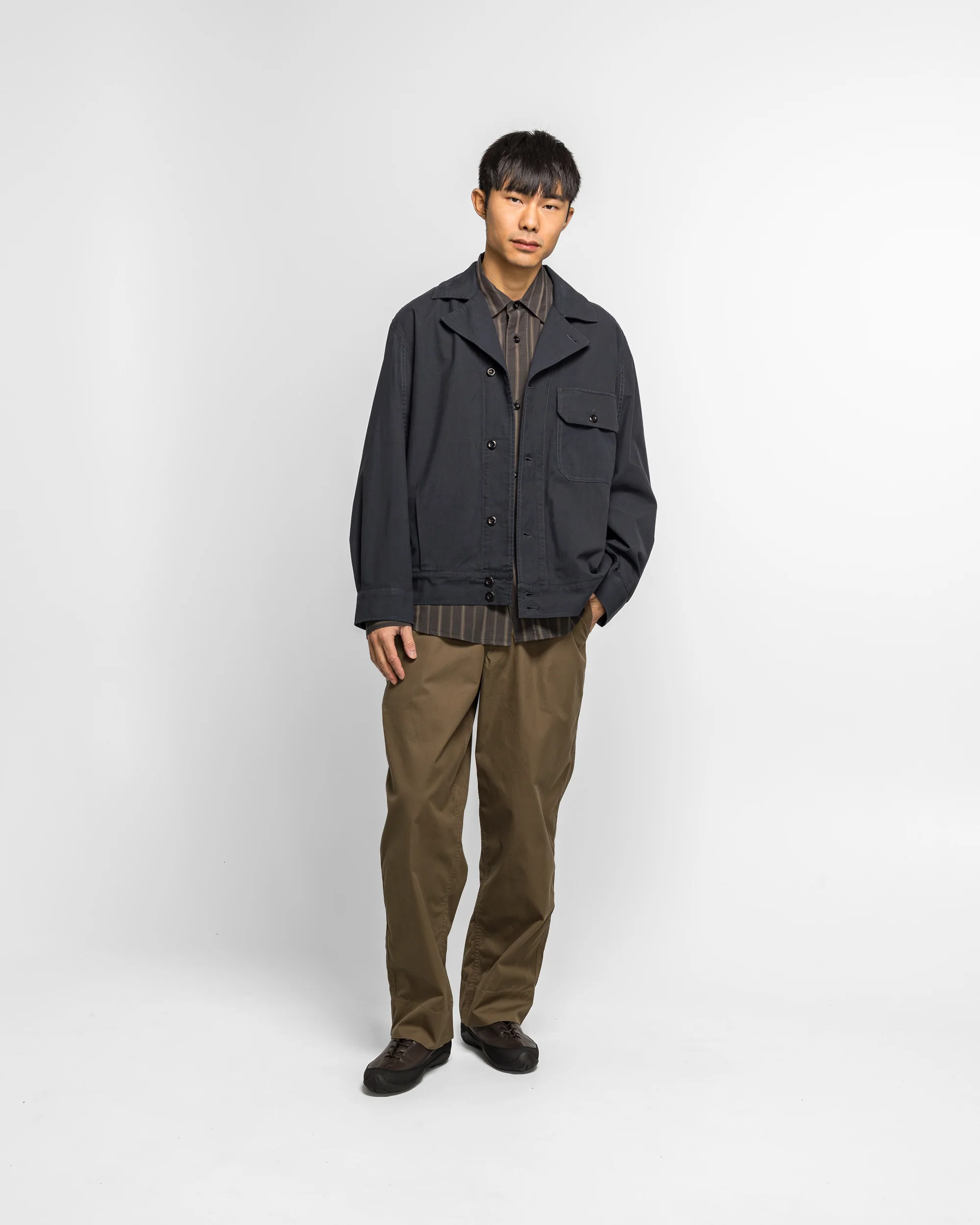 Utility Jacket - Ink Washed Cotton Ripstop - Image 6