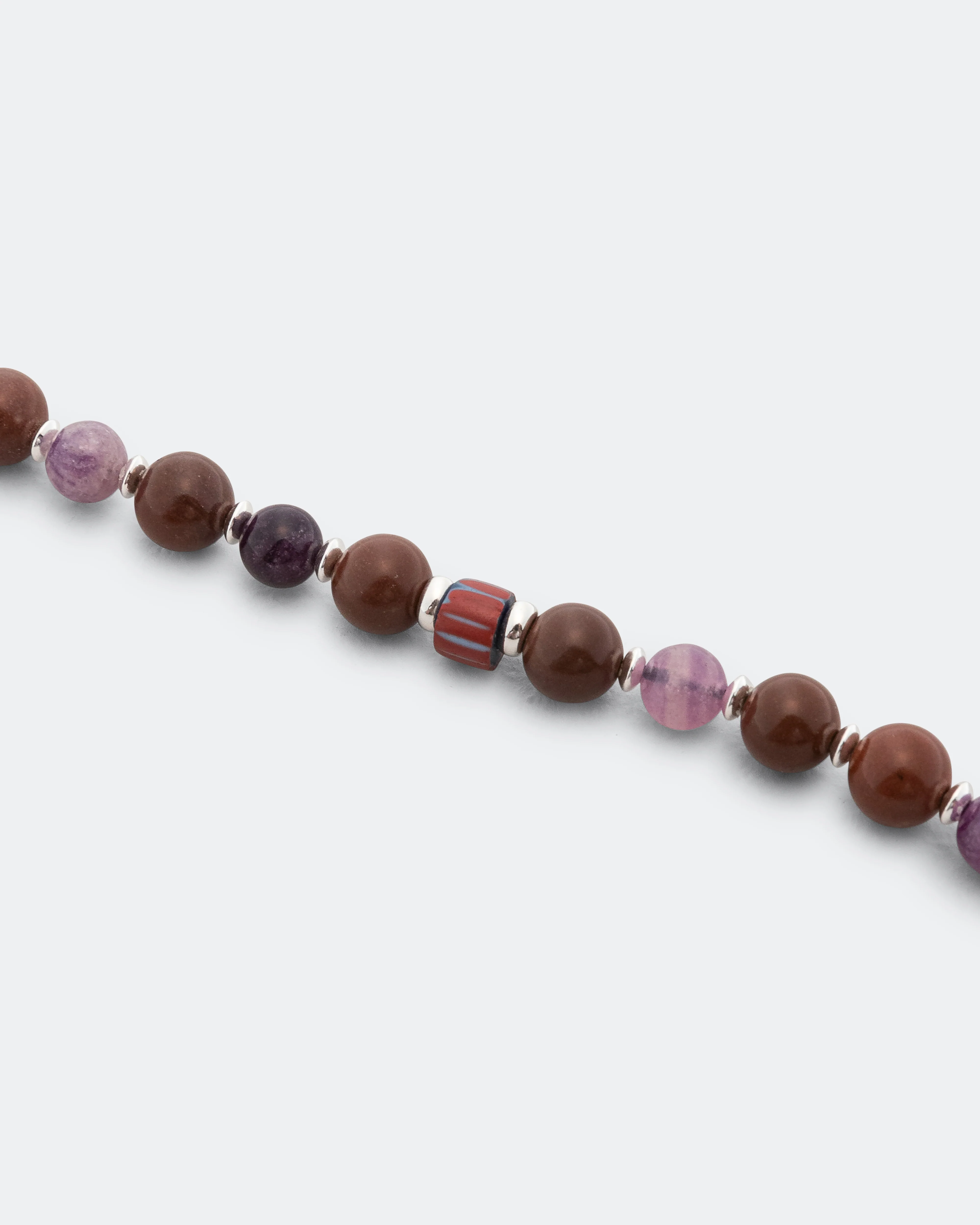 6mm Stone Bracelet - Sedonastone/925 Silver - Image 2