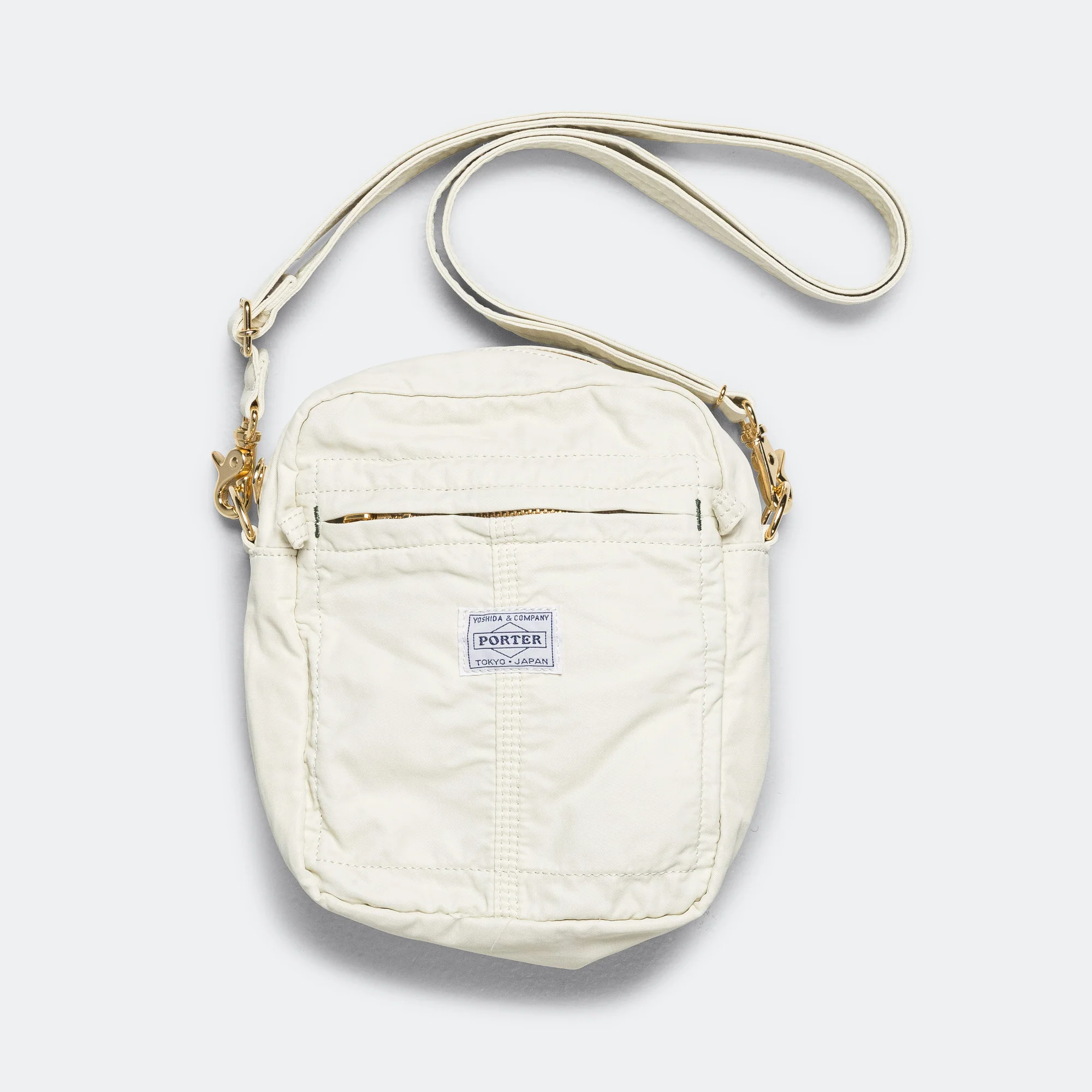 MILE VERTICAL Shoulder Bag - White - Image 3