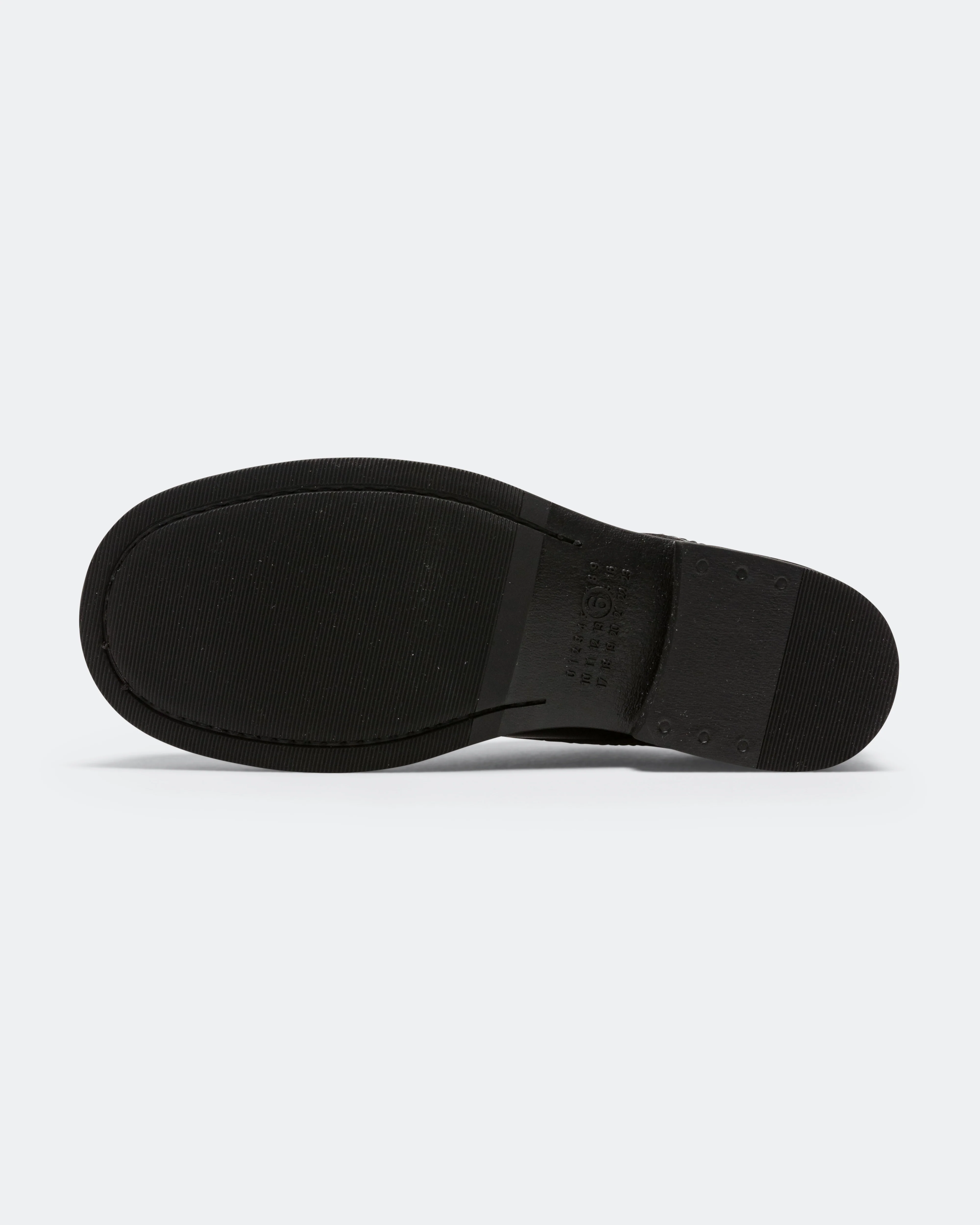 Lace Up Derby - Black Calfskin Leather - Image 5