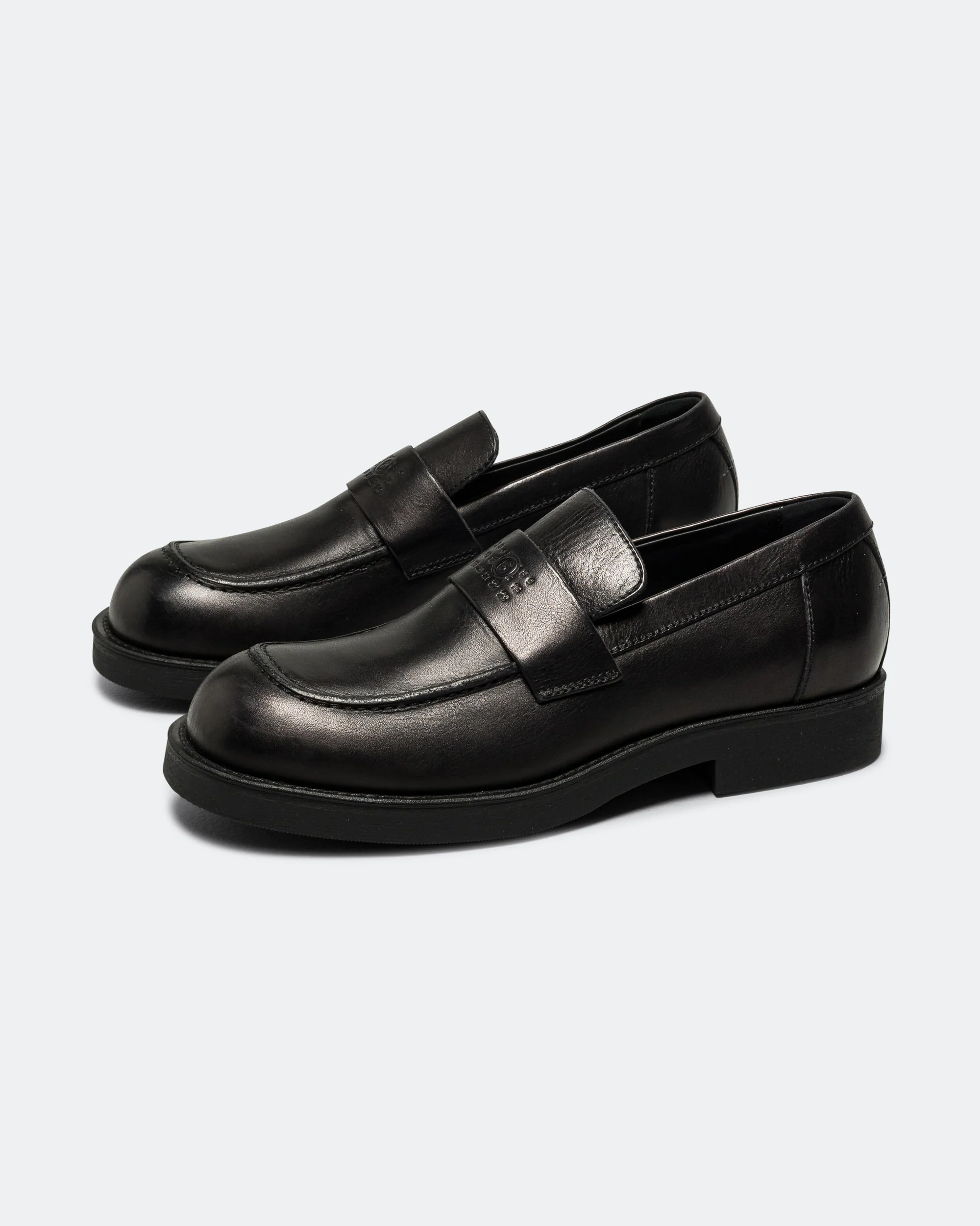 Mocassin - Black Calfskin Leather - Image 2