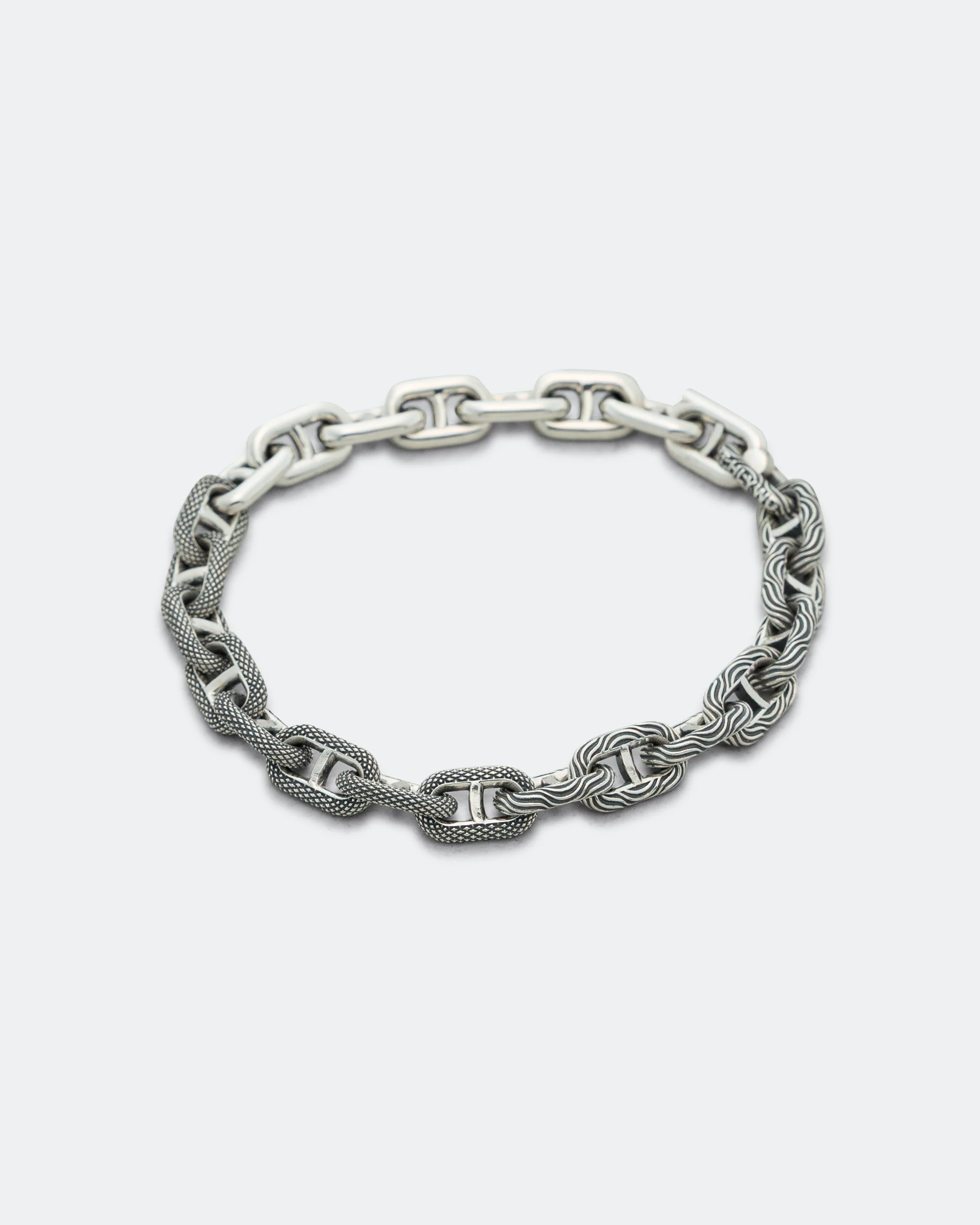 Model 22 Bracelet Mixed Motif - 925 Silver