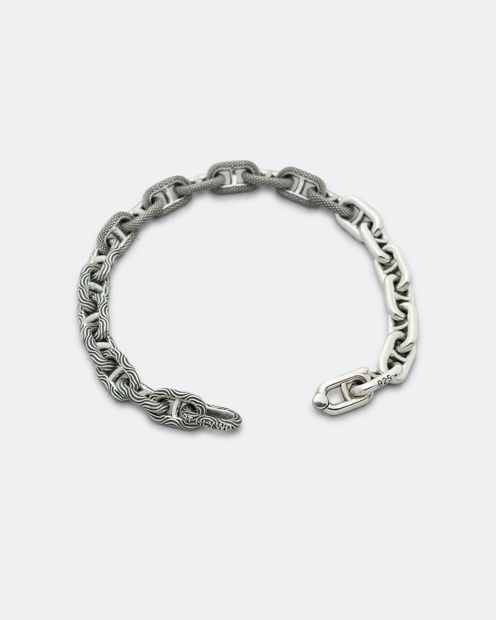 Model 22 Bracelet Mixed Motif - 925 Silver - Image 5