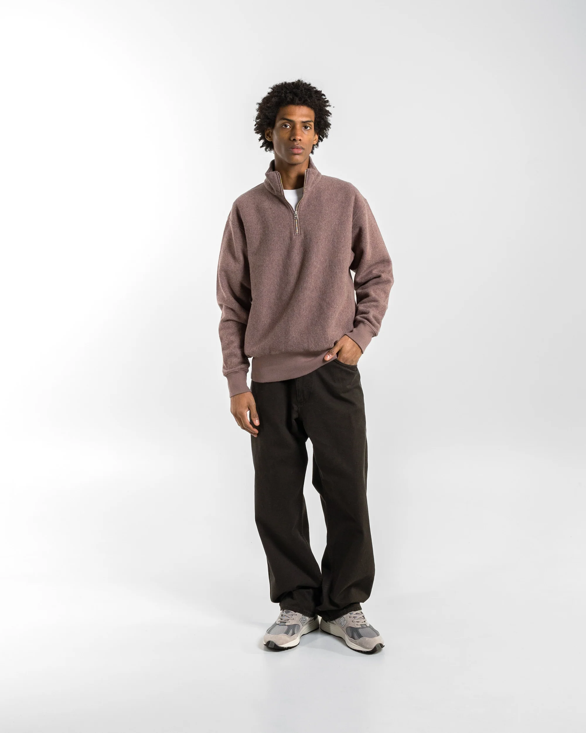 Mogens Relaxed 5 Pocket Heavy Twill - Black - Image 6