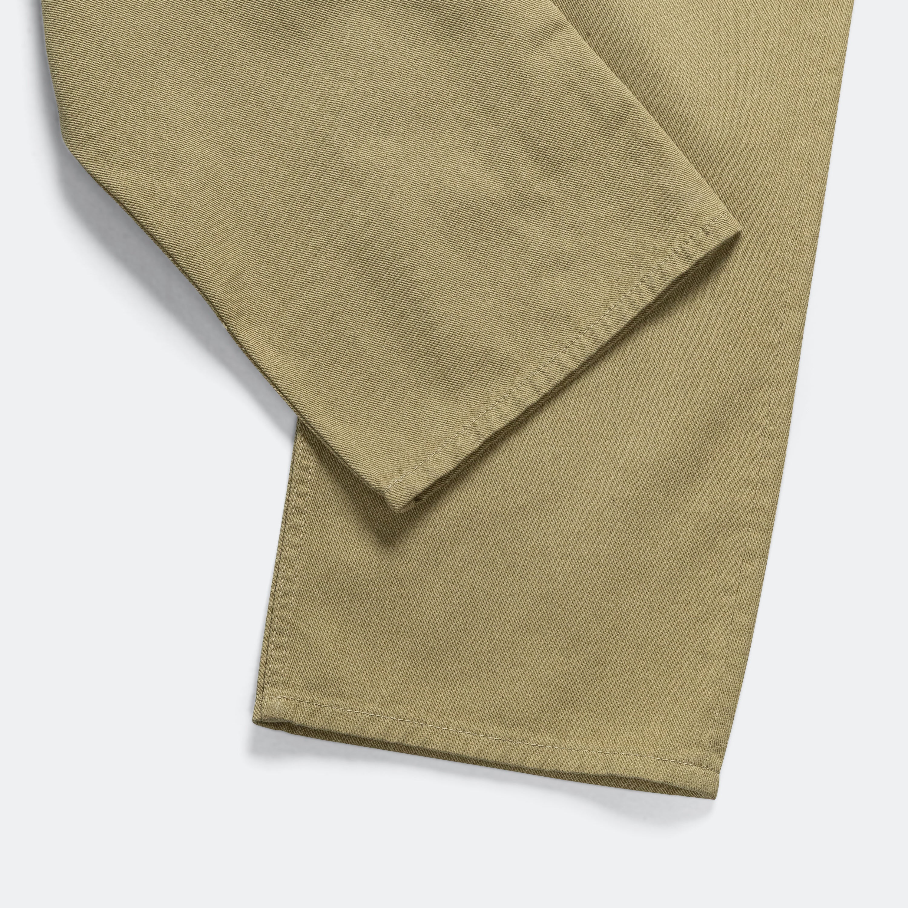 Mogens Relaxed 5 Pocket Heavy Twill - Moss Green - Image 7