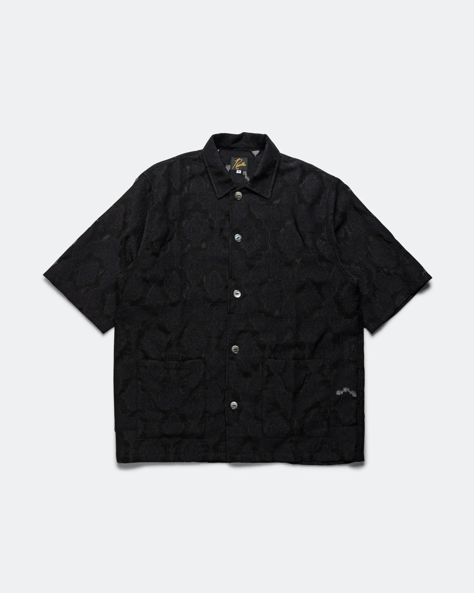 Cabana Shirt - Purple Victorian Sheer