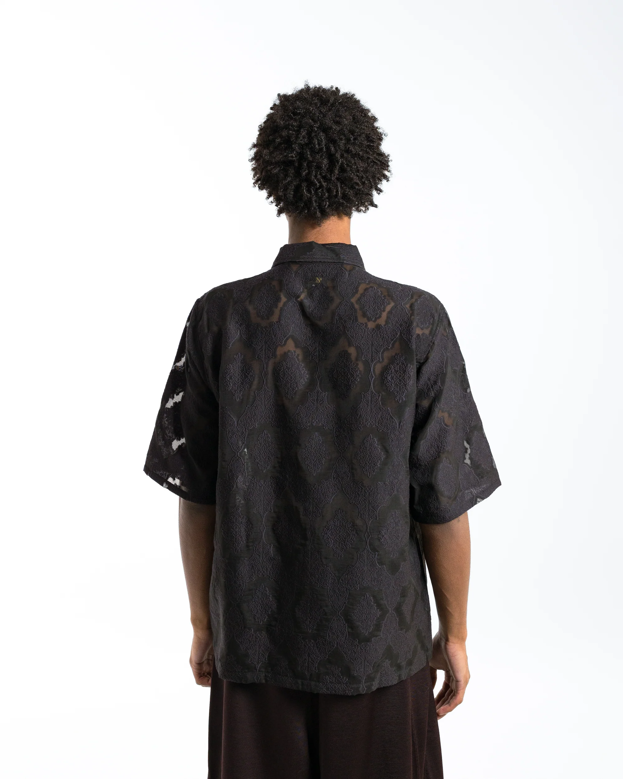 Cabana Shirt - Purple Victorian Sheer - Image 4