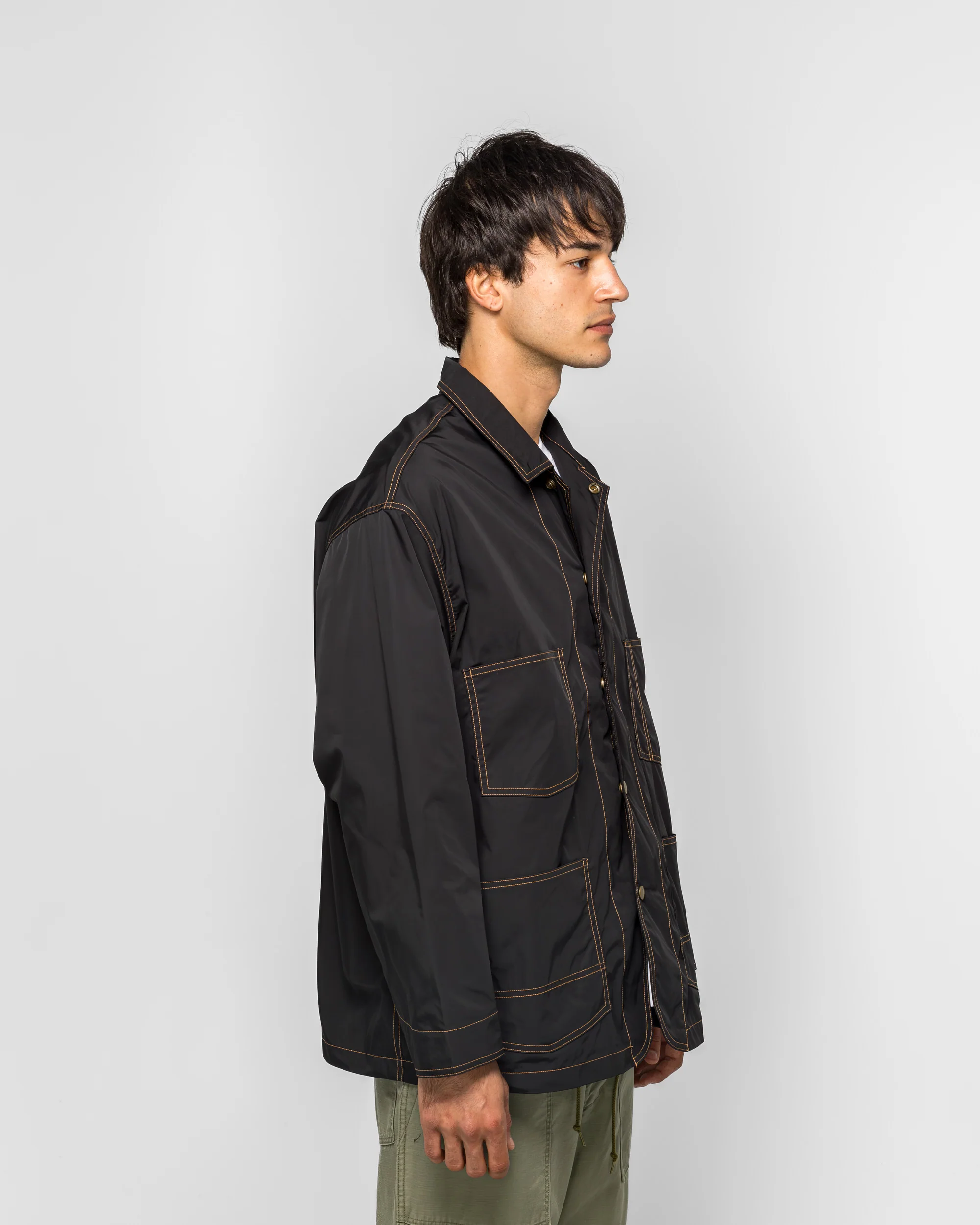 Coverall Memory Poly Taffeta - Black - Image 3