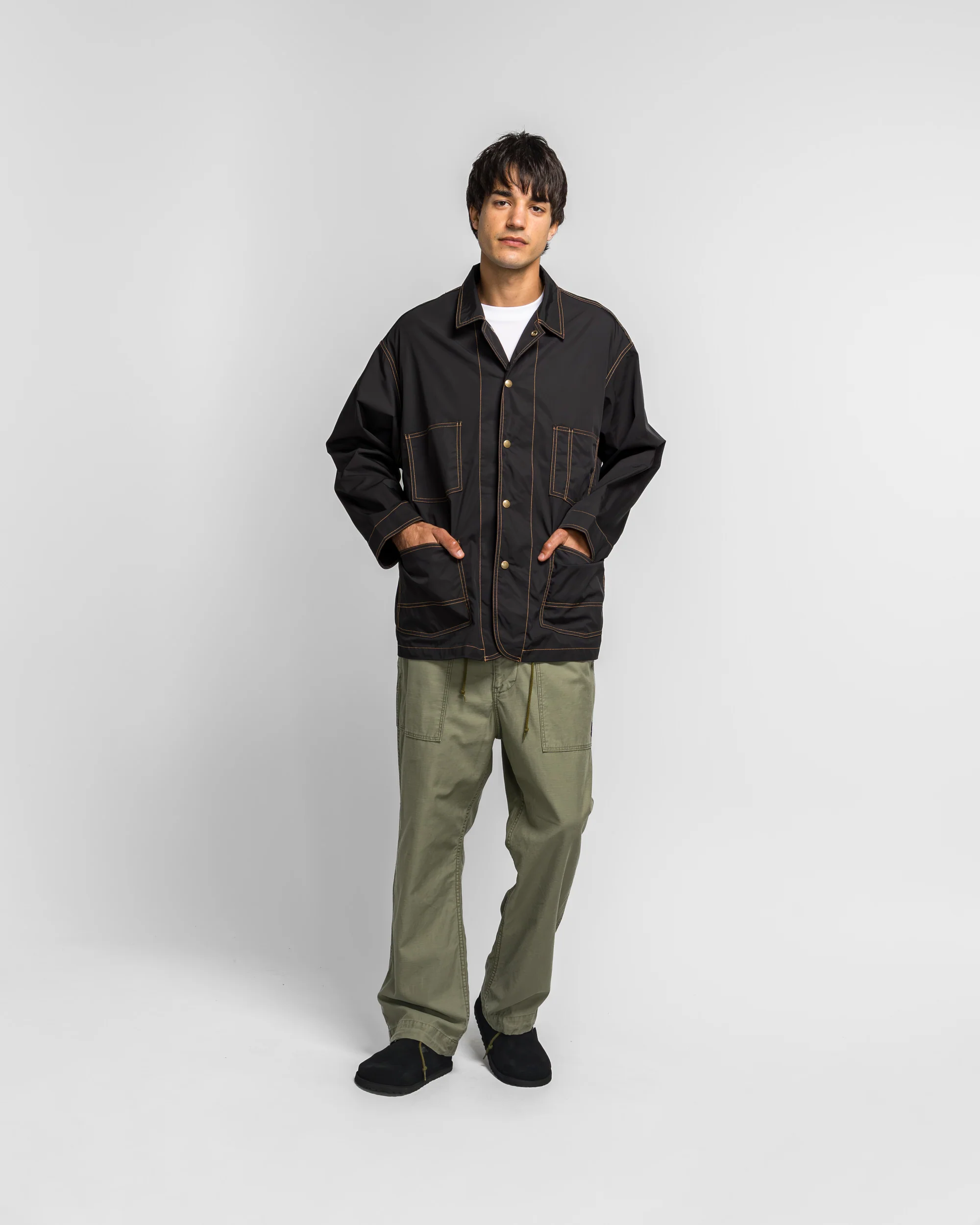 Coverall Memory Poly Taffeta - Black - Image 6