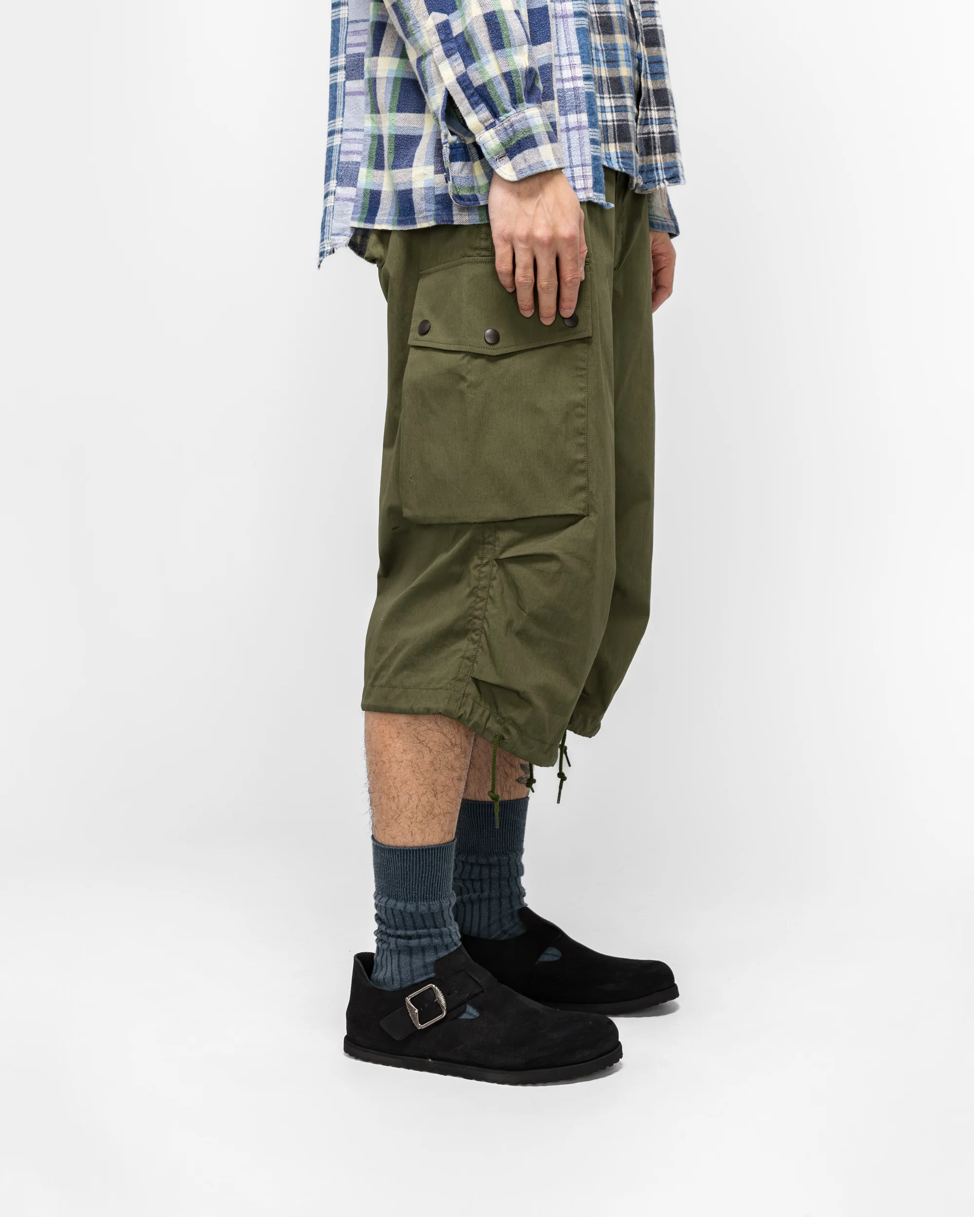 Field Short - Olive C/N Oxford - Image 3