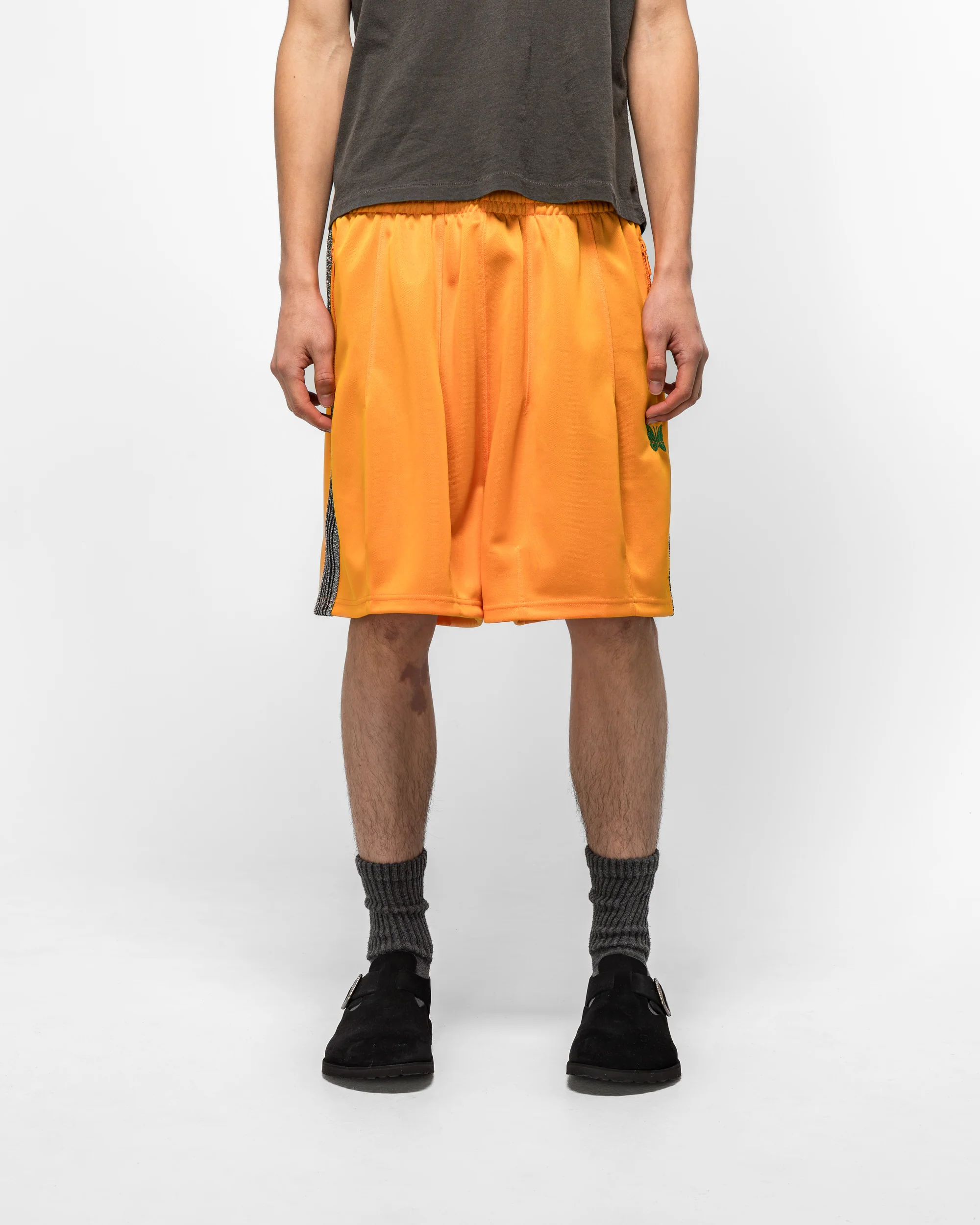 H.D. Track Short x UP THERE - Orange - Image 3