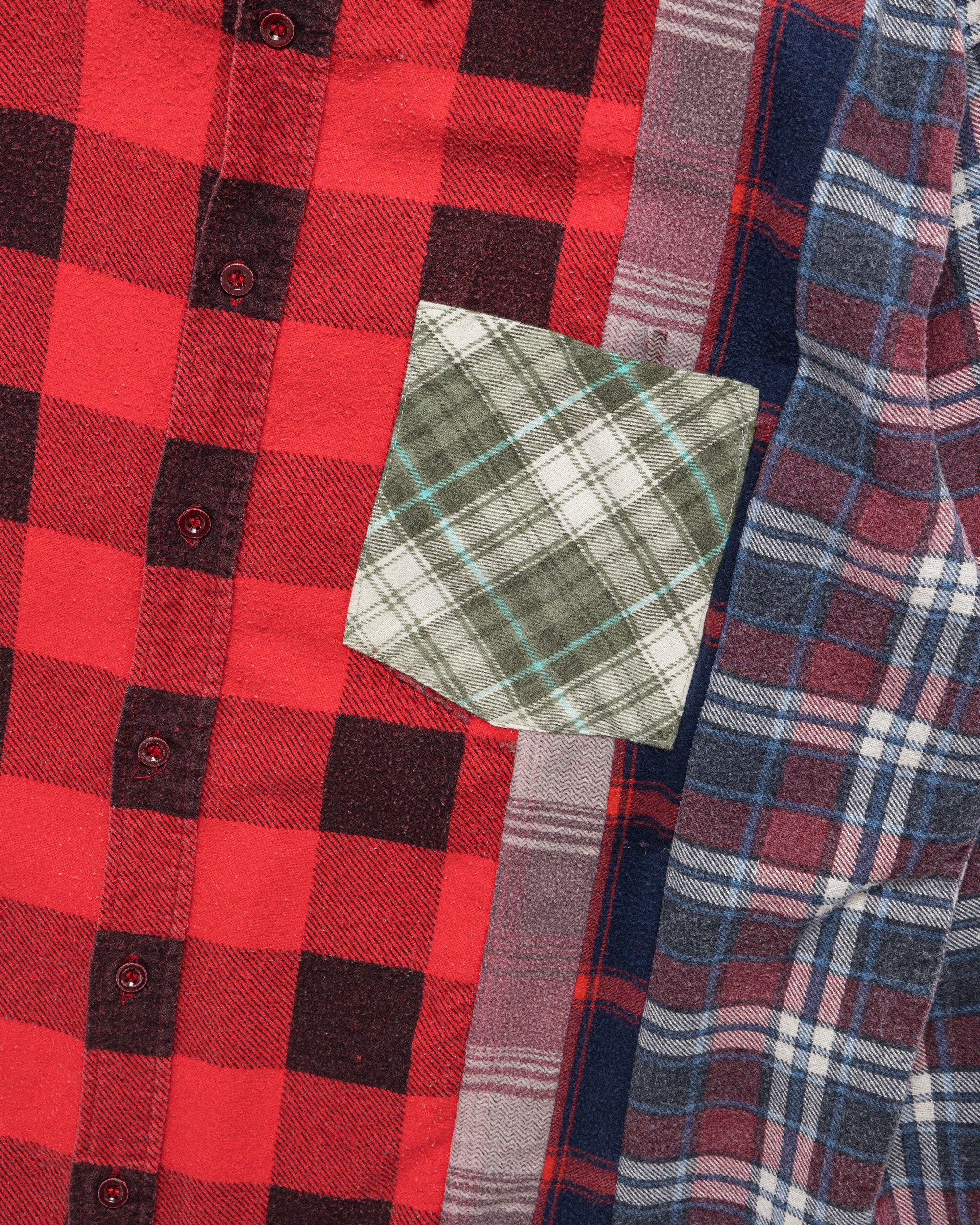 Rebuild Flannel 7 Cuts Shirt SS26 - Large #2 - Image 3
