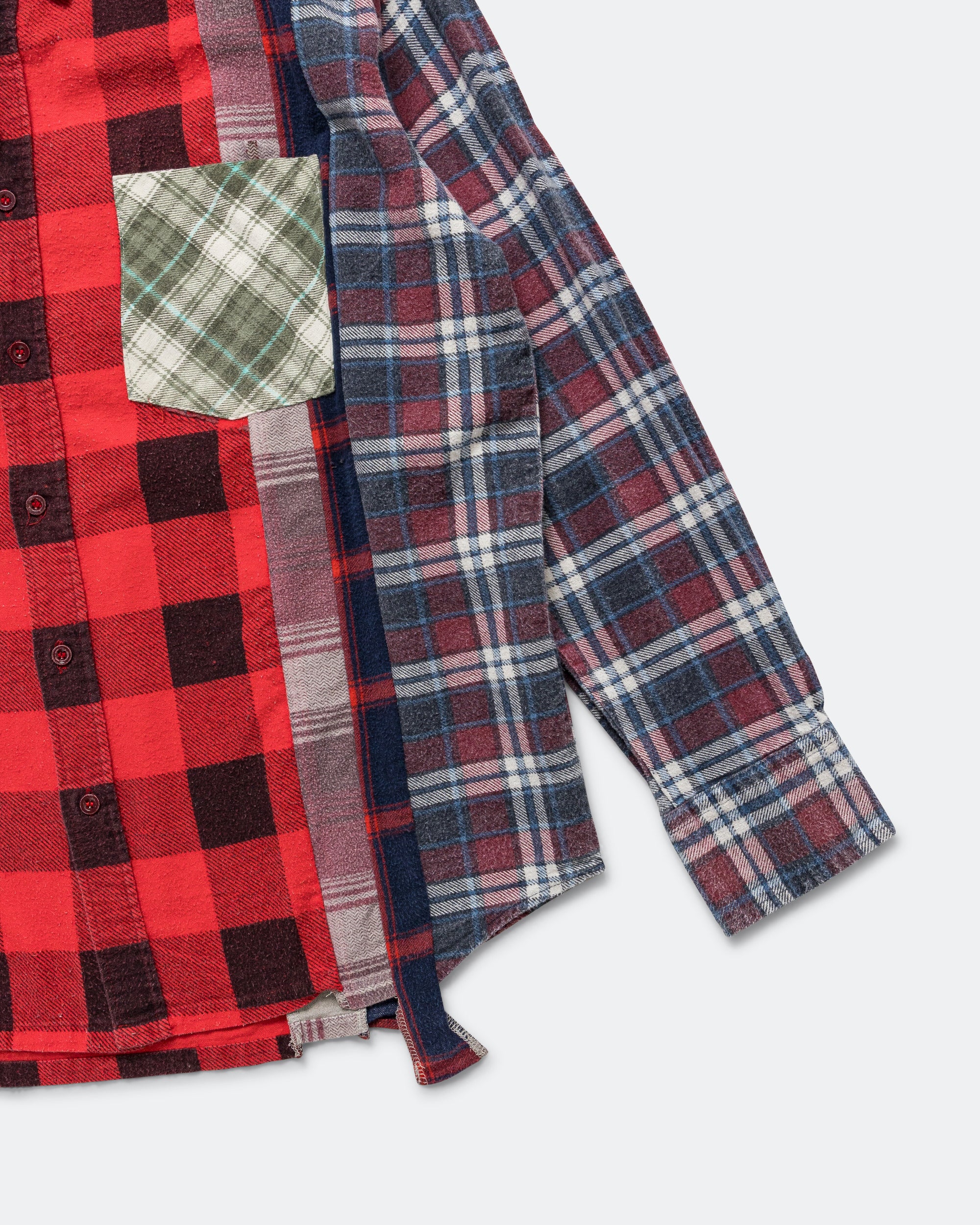 Rebuild Flannel 7 Cuts Shirt SS26 - Large #2 - Image 4